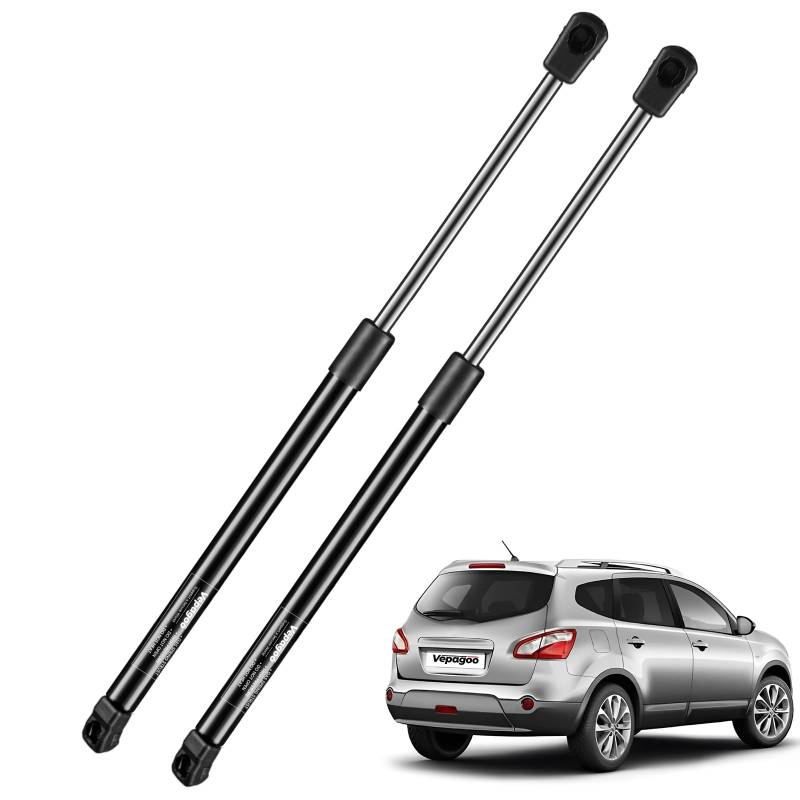 Vepagoo Heckklappendämpfer Gasdruckfedern für Qashqai II J11_ Alle Motoren SUV 2013-2019 kofferraum dämpfer OEM-Teilenummer: #904504EA0A, Original- Gasfeder– 2 Stück von Vepagoo