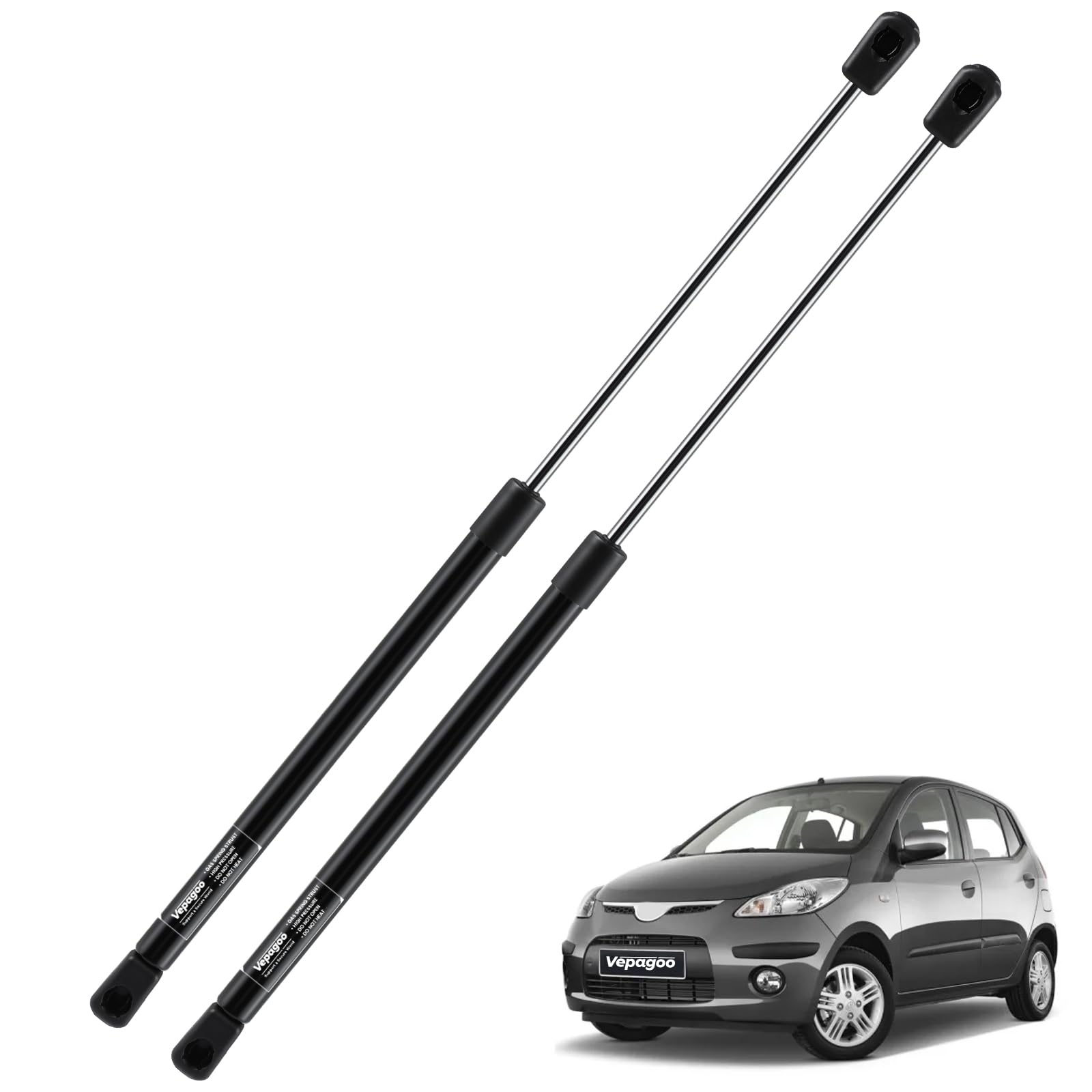 Vepagoo Heckklappendämpfer Gasdruckfedern für i10 PA 2007-2013 kofferraum dämpfer OEM-Teilenummer: #817700X000, Original- Gasfeder– 2 Stück Vepagoo Heckklappendämpfer Gasdruckfedern für i10 PA 2007-2013 kofferraum dämpfer OEM-Teilenummer: #817700X000, Original- Gasfeder– 2 Stück von Vepagoo