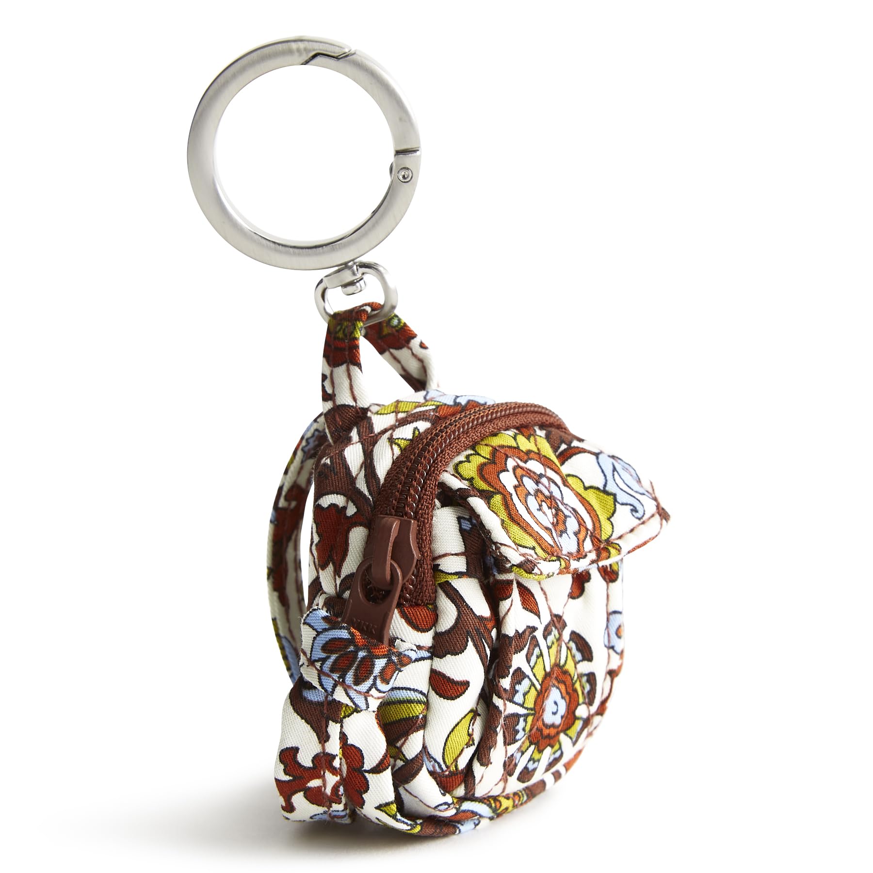 Vera Bradley Damen Cotton Original Backpack Bag Charm Schlüsselanhänger, Marrakesh Vines Cream, Einheitsgröße Vera Bradley Damen Cotton Original Backpack Bag Charm Schlüsselanhänger, Marrakesh Vines Cream, Einheitsgröße von Vera Bradley