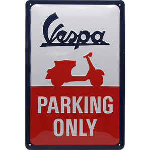 Blechschild Vespa Logo Maße: 30 x 20 cm von Vespa