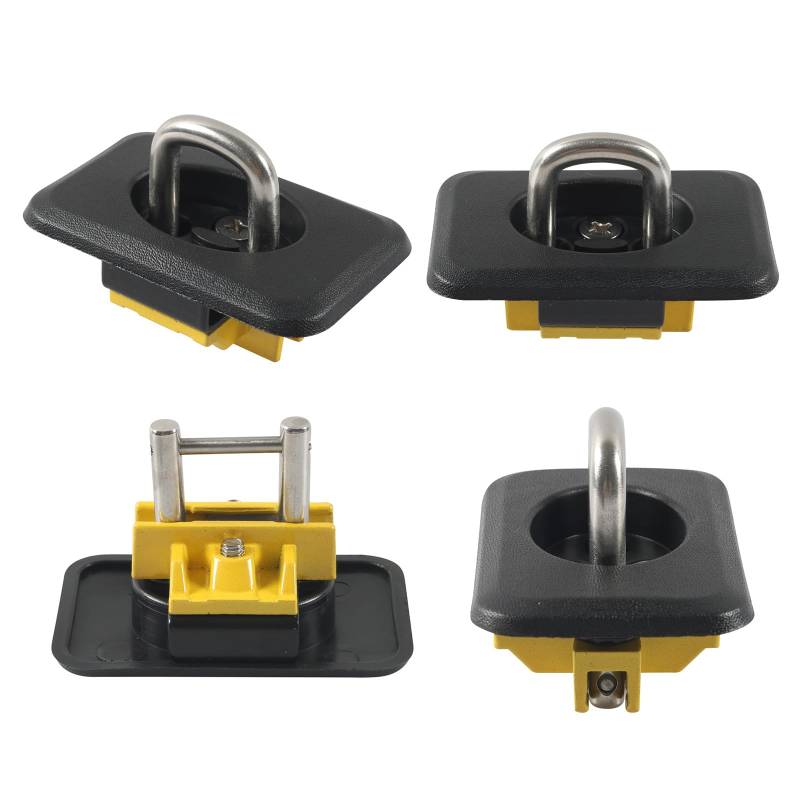Vexebnular 4PCS/Set Retractable Rings Binde Downs Anchors von Vexebnular