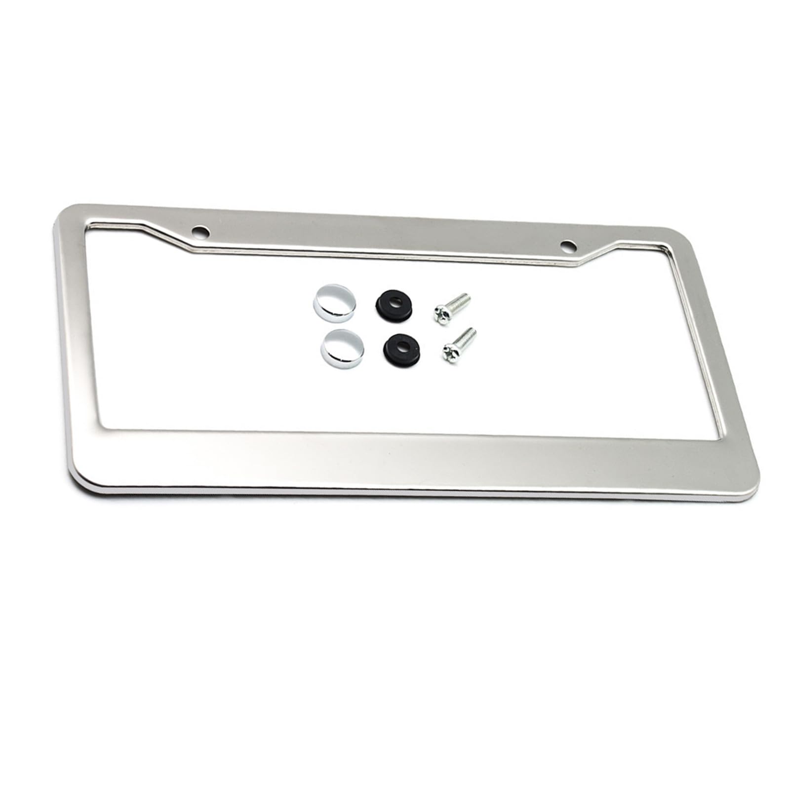 Vexebnular Autozubehör Rahmenabdeckungen Mit Schrauben Auto Nummernhalter Für US Standard Number Platten Kennzeichenklasse Vexebnular Autozubehör Rahmenabdeckungen Mit Schrauben Auto Nummernhalter Für US Standard Number Platten Kennzeichenklasse von Vexebnular