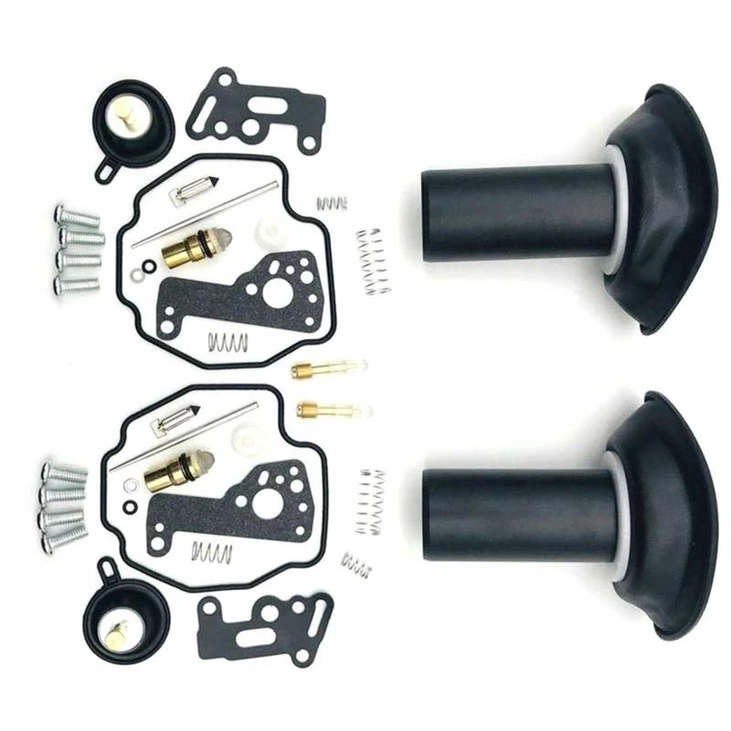 Vexebnular Carburetor Reparatur Rebuild Membran Kolben Set Für Virago XV535 1990-2001 Motorradzubehör Wieder Aufgebaut von Vexebnular