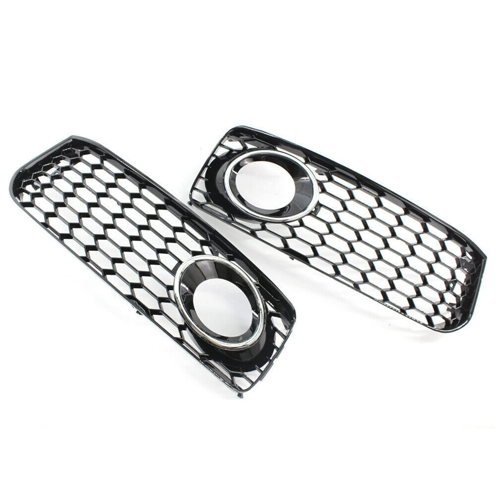 Vexilon 1 Paar Auto-Nebelscheinwerferabdeckungen, Hexagon-Netz, Nebelscheinwerfer-Gitter mit Chrom, for, für A5 for, für S5 B8 RS5 2008-2012 Vexilon 1 Paar Auto-Nebelscheinwerferabdeckungen, Hexagon-Netz, Nebelscheinwerfer-Gitter mit Chrom, for, für A5 for, für S5 B8 RS5 2008-2012 von Vexilon