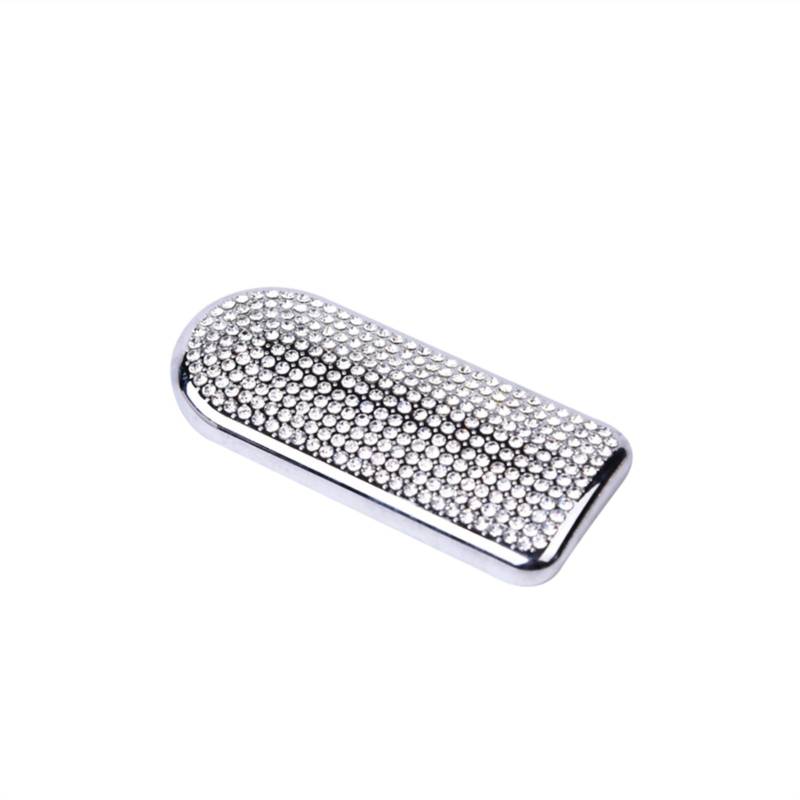 Vexilon 1 Stück Auto Handschuhfach Dekorative Griff Bohraufkleber, for, for MINI, ONE Coopers JCW F54 F55 F56 F60 Auto Styling Modifiziertes Zubehör Lüftungsgitter fürs Auto(F54 F60 Silver) von Vexilon