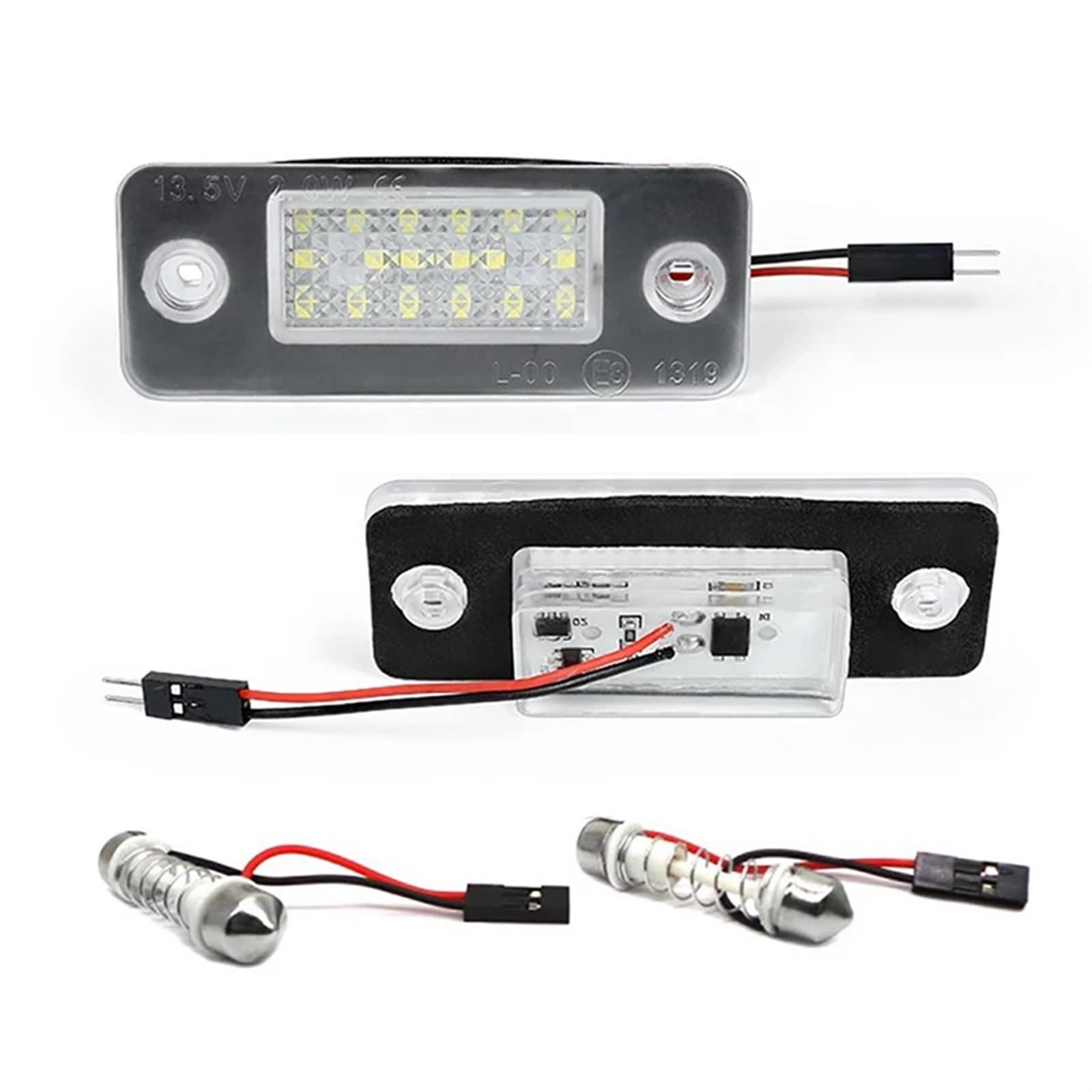Vexilon 2 Stück, für A8 D3 Quattro 4E2,4E8 S8 2002-2010 Auto hinten weiß Kennzeichenbeleuchtung LED OEM Lampen 4E0943021,4E0943022 Kennzeichenbeleuchtung Vexilon 2 Stück, für A8 D3 Quattro 4E2,4E8 S8 2002-2010 Auto hinten weiß Kennzeichenbeleuchtung LED OEM Lampen 4E0943021,4E0943022 Kennzeichenbeleuchtung von Vexilon