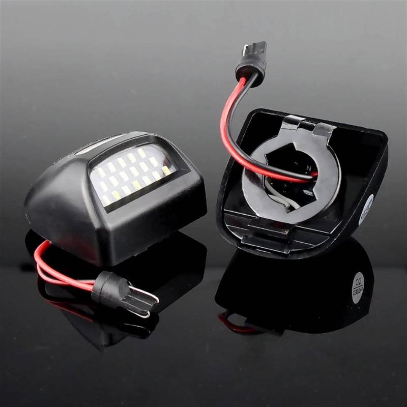 Vexilon 2 Stück 12 V 6000 K für Klettern ESV 2003 – 2006 Klettern EXT 02 – 2013 Kennzeichenbeleuchtung Auto Luces von Vexilon