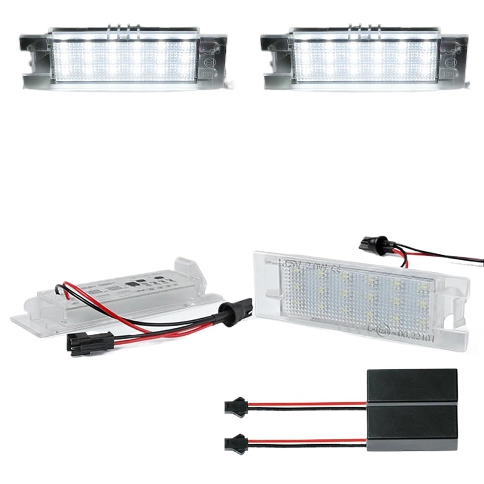 Vexilon 2 Stück 6000 K LED Kennzeichenbeleuchtung, für Chevrolet Cruze Malibu Camaro Corsa Volt, für Astra Vectra Zafira Viva keine Fehlerlampe Kennzeichenbeleuchtung Vexilon 2 Stück 6000 K LED Kennzeichenbeleuchtung, für Chevrolet Cruze Malibu Camaro Corsa Volt, für Astra Vectra Zafira Viva keine Fehlerlampe Kennzeichenbeleuchtung von Vexilon