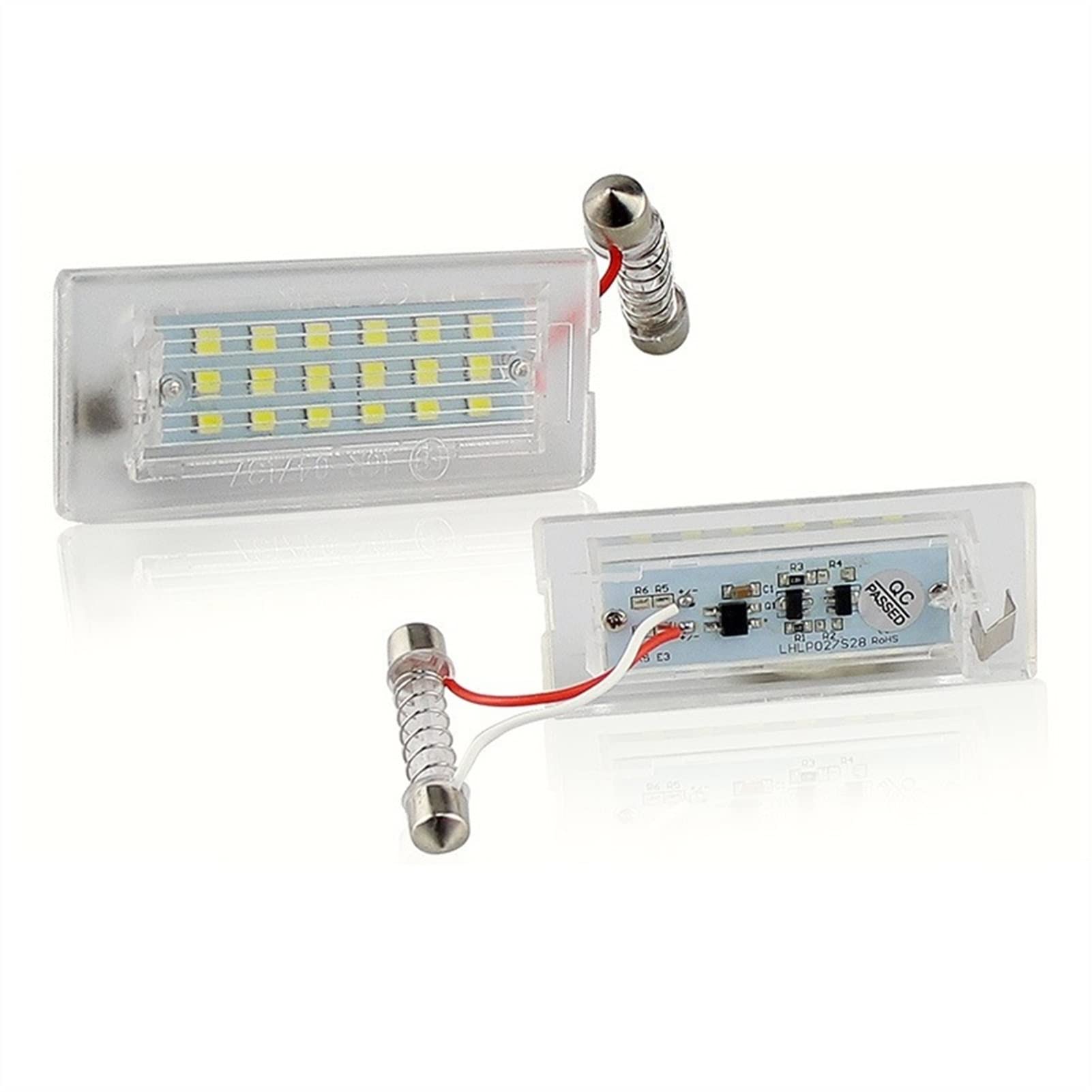 Vexilon 2 Stück Canbus Weiß Kennzeichenbeleuchtung 18 SMD 3528 for, E53 X5 1999-2003 E83 X3 2003-2010 Kennzeichenbeleuchtung Vexilon 2 Stück Canbus Weiß Kennzeichenbeleuchtung 18 SMD 3528 for, E53 X5 1999-2003 E83 X3 2003-2010 Kennzeichenbeleuchtung von Vexilon