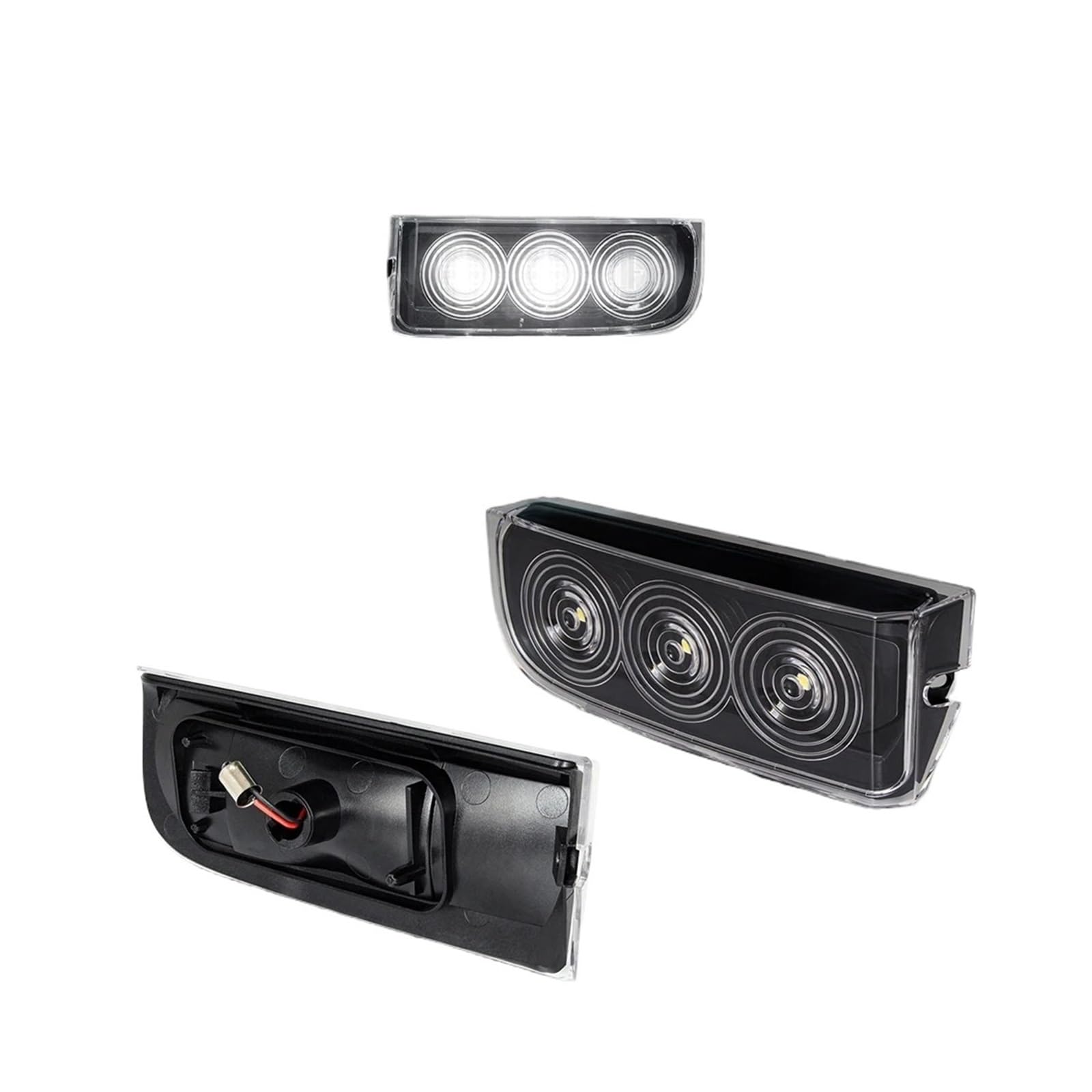 Vexilon 2 Stück LED-Stoßstangen-Rücklicht, Kennzeichenbeleuchtung, Kofferraum, für Land Rover, für L322 2003-2012 OEM XFD000043 Kennzeichenbeleuchtung (For Trans Vexilon 2 Stück LED-Stoßstangen-Rücklicht, Kennzeichenbeleuchtung, Kofferraum, für Land Rover, für L322 2003-2012 OEM XFD000043 Kennzeichenbeleuchtung (For Trans von Vexilon