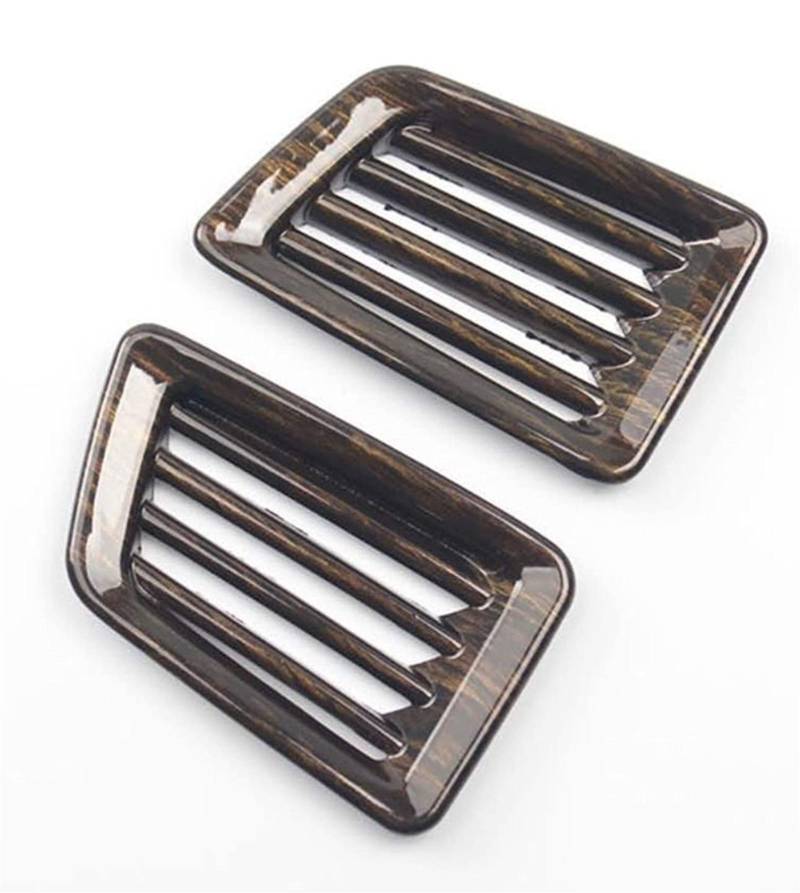 Vexilon 2-teiliges ABS-Zubehör for die Entlüftungsabdeckung der Klimaanlage im Armaturenbrett, for Ford, Ranger Everest Endeavour 2015 2016 2017 2018 2019 2020 Lüftungsgitter fürs Auto(Style B) von Vexilon