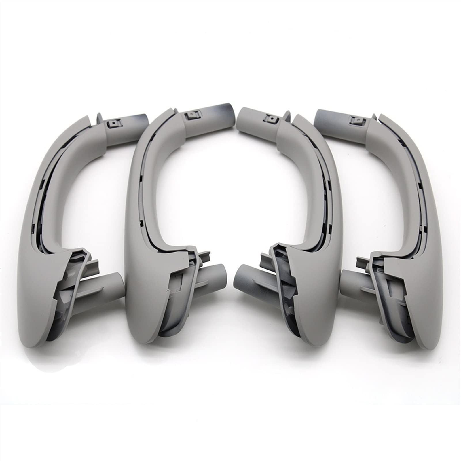 Vexilon 4 Stück Auto vorne Links rechts Innentürgriff-Set Ersatz, for Mercedes-Benz, for W203 C-Klasse Limousine 2000–2007 Auto-Innentürgriff(Gray 4pcs Set) von Vexilon