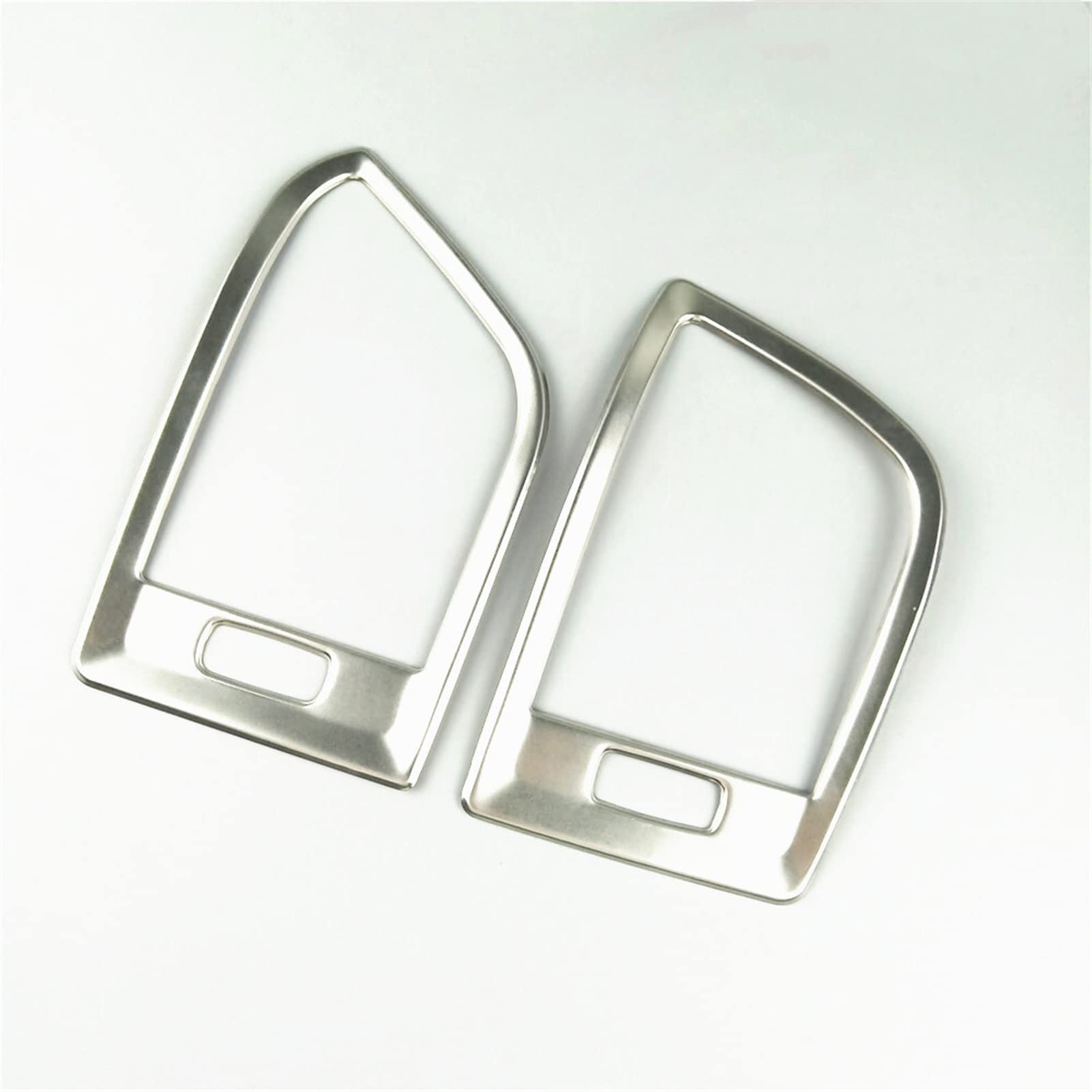 Vexilon 4-teiliges Auto-Armaturenbrett-Rahmen-Abdeckungsset for Klimaanlage, for Volvo, XC60 2009-2017, Edelstahl-Innenausstattung, Autozubehör Lüftungsgitter fürs Auto(Side air Vents) von Vexilon