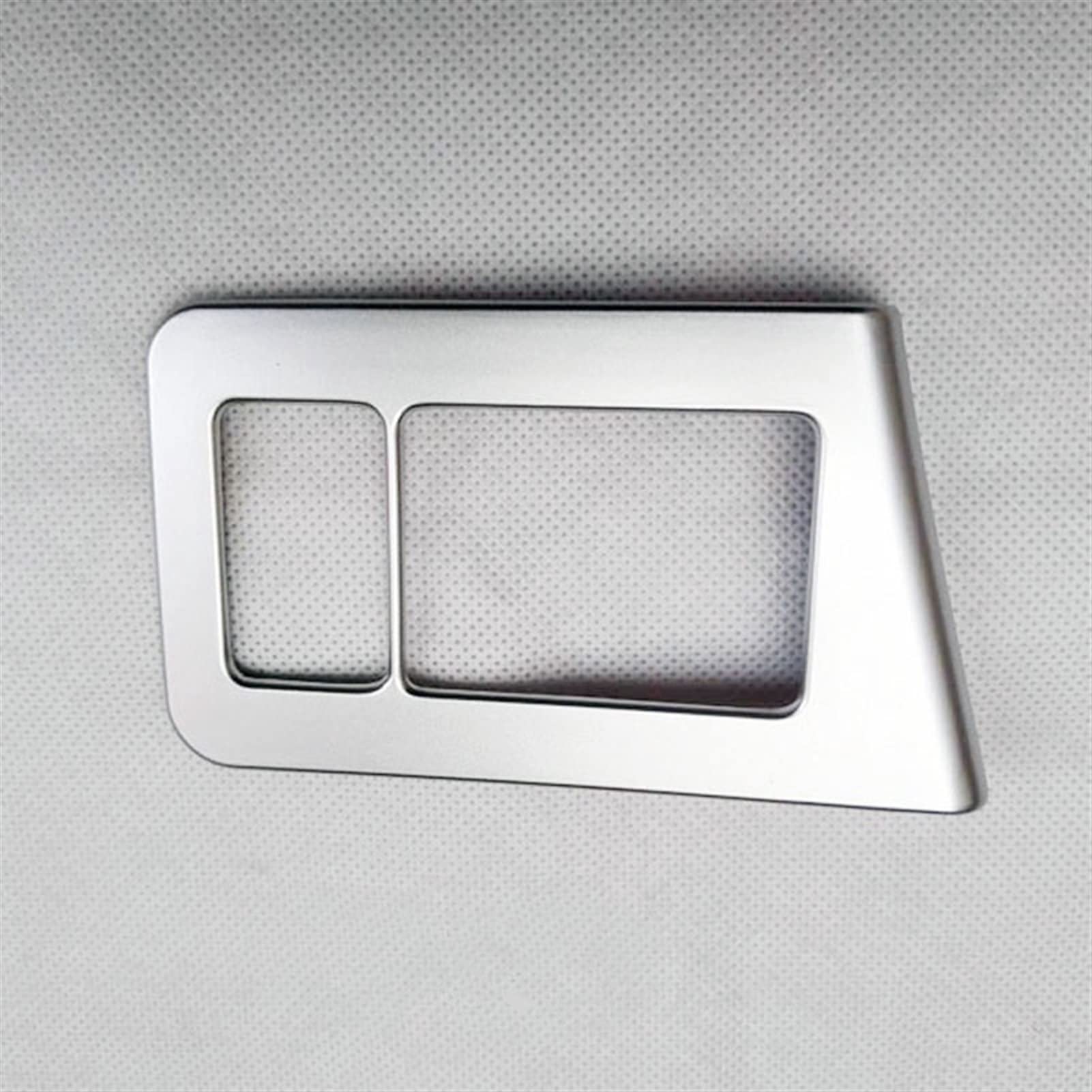 Vexilon Armaturenbrett-Kilometerzähler-Tastenschalter, Chromabdeckung, Auto-Styling-Aufkleber, Zubehör, Dekorationsabdeckungen, for Nissan, Nv200 Evalia Lüftungsgitter fürs Auto(Silver) von Vexilon
