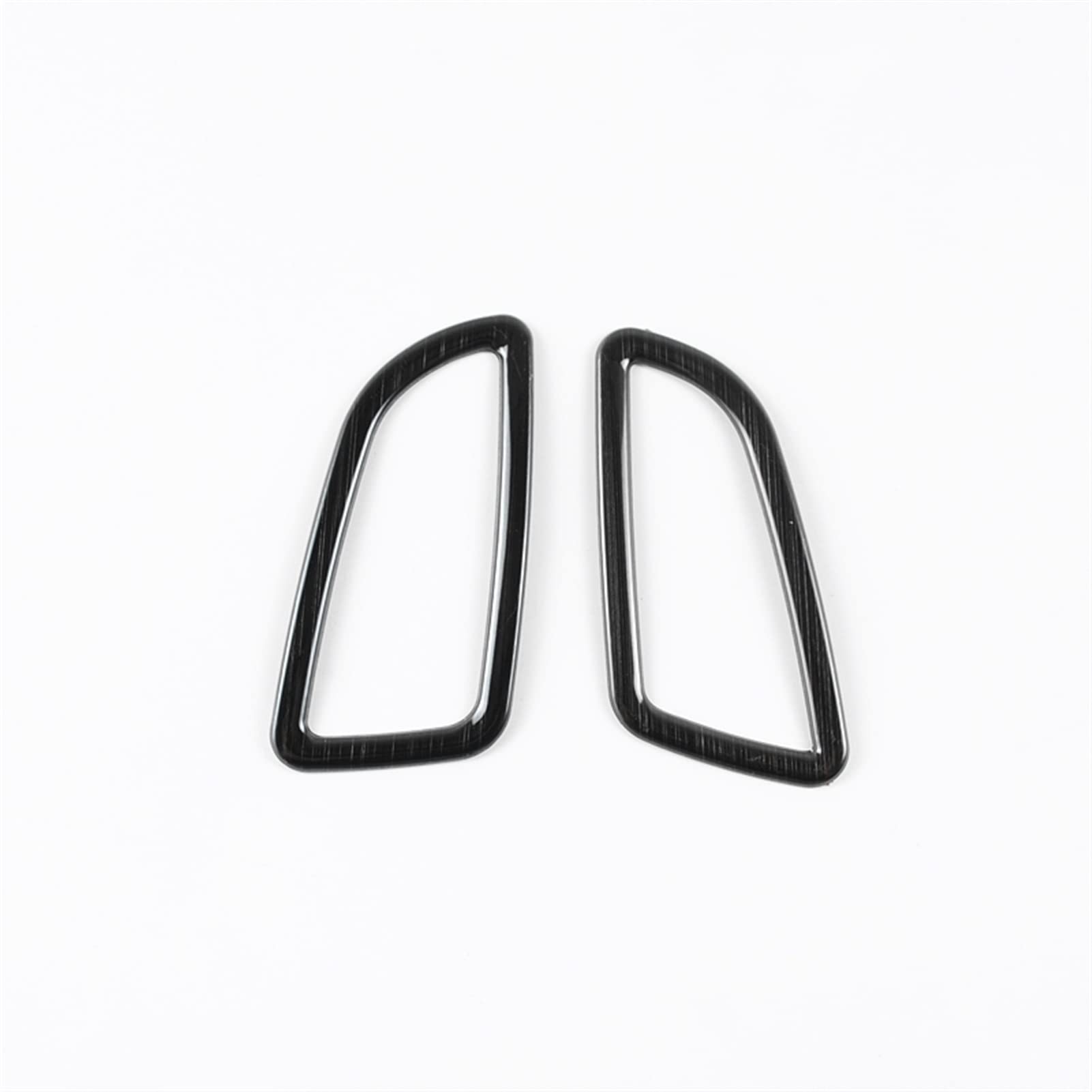 Vexilon Auto-Armaturenbrett-Klimaanlagen-Auslassrahmen, Dekorationsaufkleber, for Mercedes-Benz, C-Klasse W205 GLC X253 2015-2020 LHD Lüftungsgitter fürs Auto(Black) von Vexilon