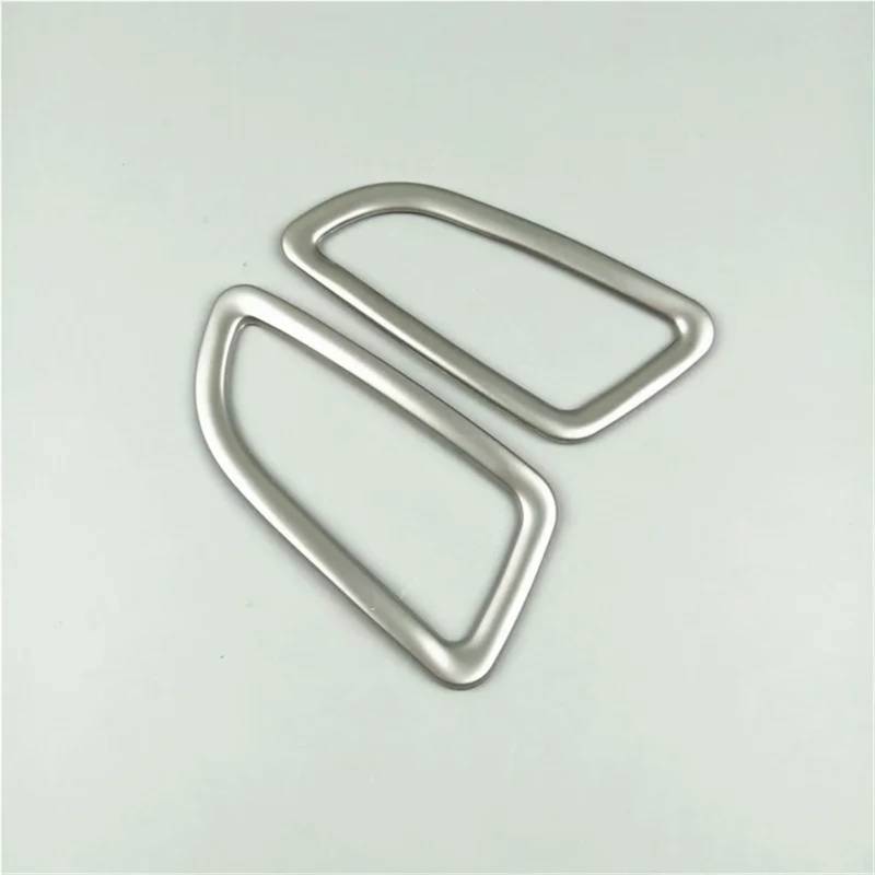 Vexilon Auto-Armaturenbrett-Klimaanlagen-Auslassrahmen, Dekorationsaufkleber, for Mercedes-Benz, C-Klasse W205 GLC X253 2015-2020 LHD Lüftungsgitter fürs Auto(Silver) von Vexilon