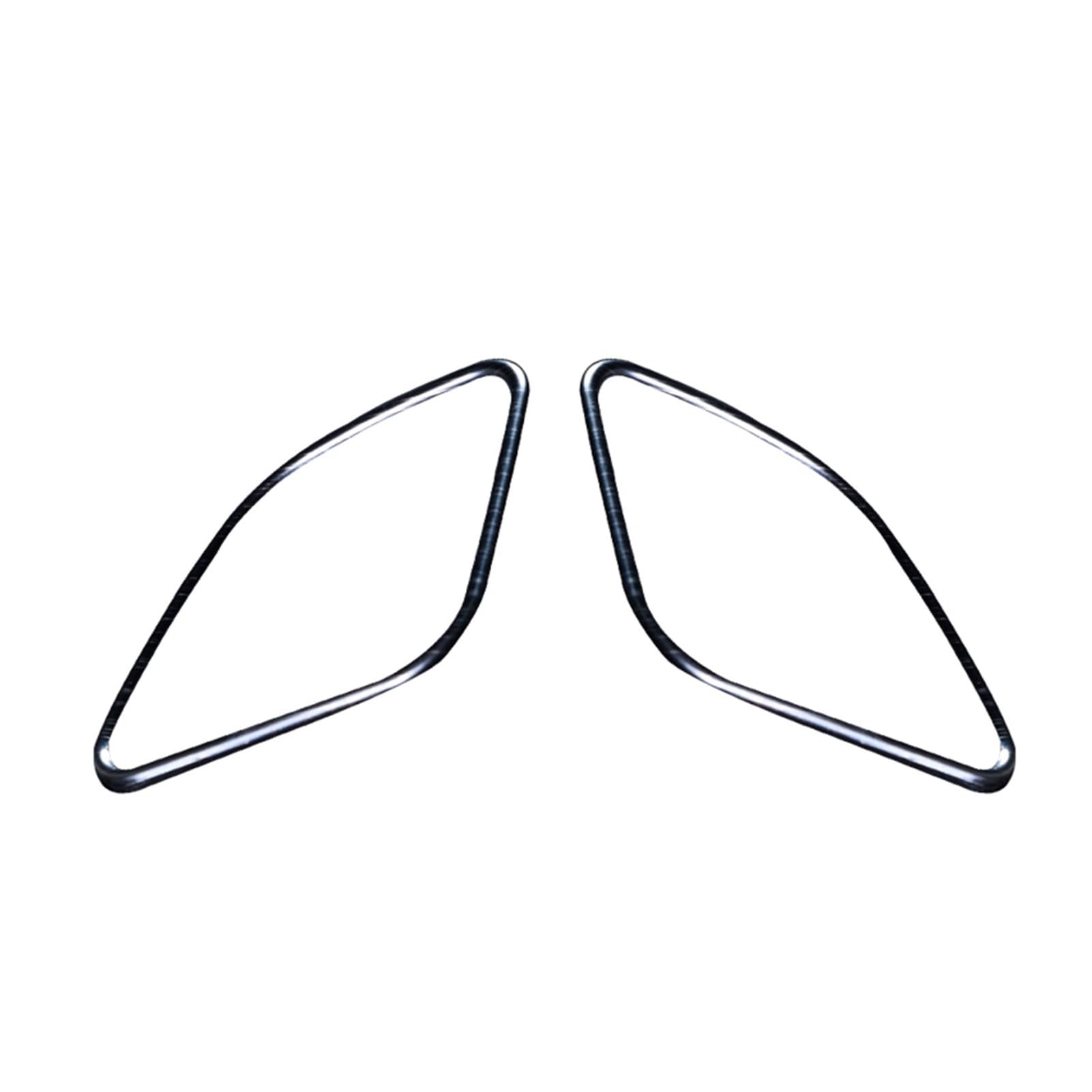 Vexilon Auto-Innenraum-Umbauaufkleber, dekorativer Rahmen for den Luftauslass der Klimaanlage, for, for MINI, CooperF54 Clubman, Styling-Zubehör Lüftungsgitter fürs Auto(Black Brushed) von Vexilon