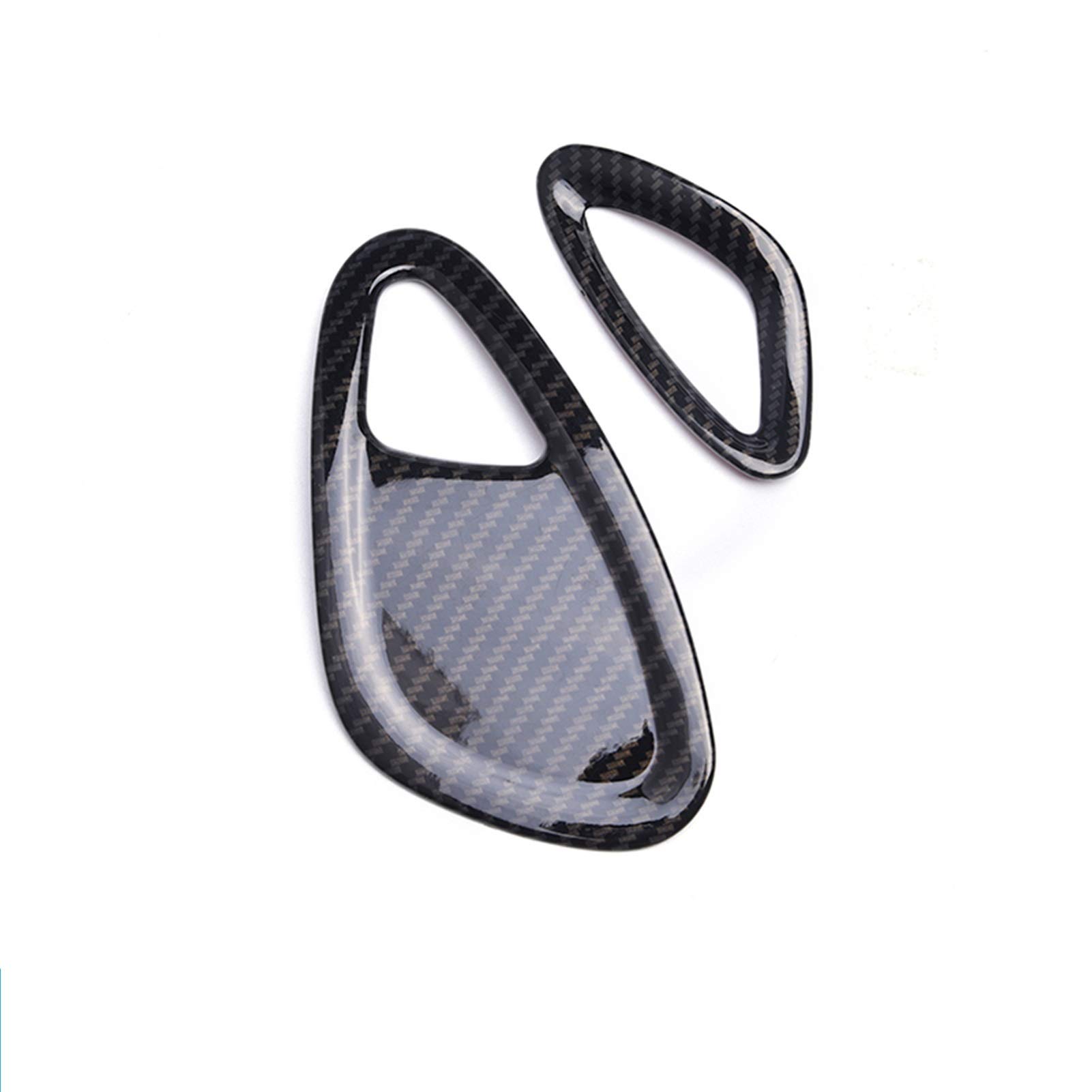 Vexilon Auto-Styling, Carbonfaser-Stil, Edelstahl-Dekoration, modifiziertes Zubehör, for Smart, 453 Fortwo Forfour 2015-2020 Lüftungsgitter fürs Auto(Air Outlet) von Vexilon