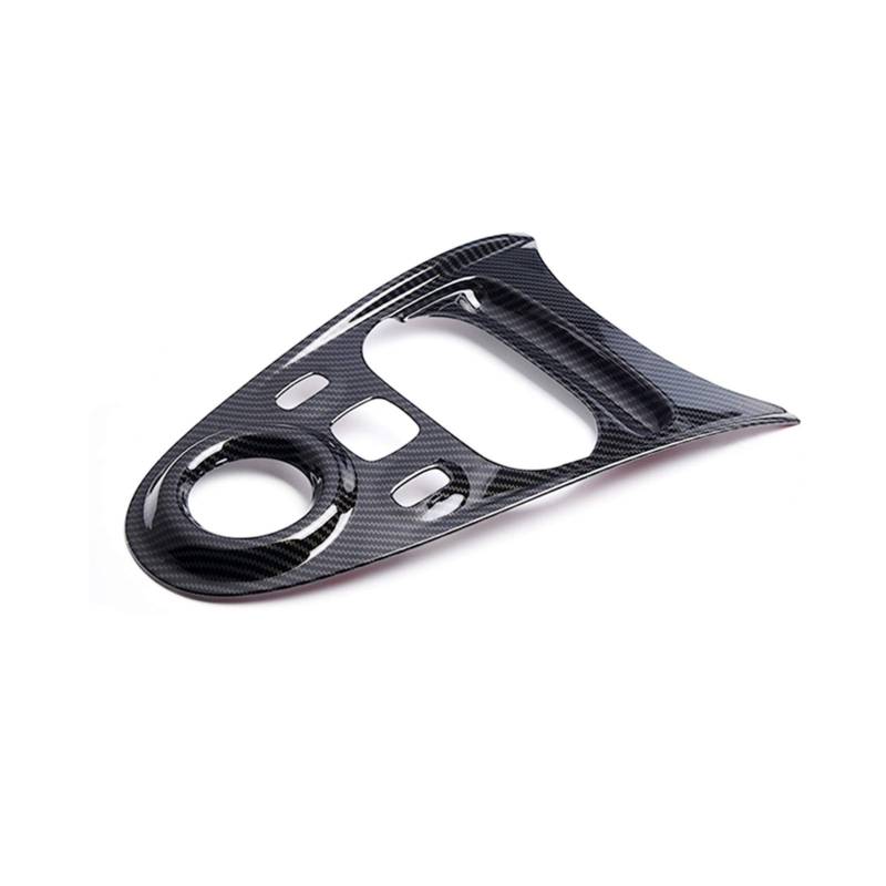 Vexilon Auto-Styling, Carbonfaser-Stil, Edelstahl-Dekoration, modifiziertes Zubehör, for Smart, 453 Fortwo Forfour 2015-2020 Lüftungsgitter fürs Auto(Gear Panel) von Vexilon