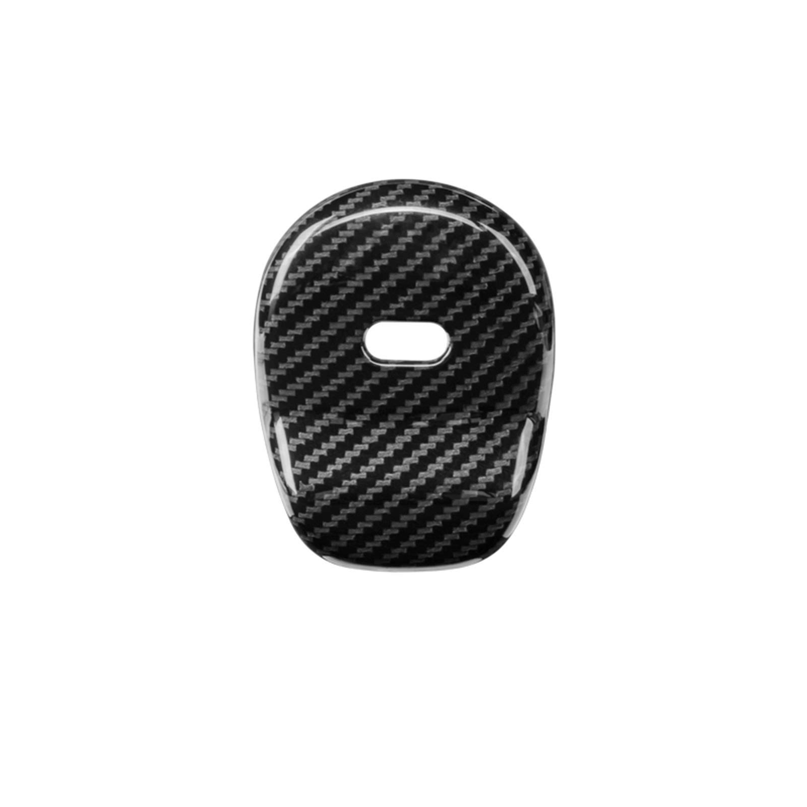 Vexilon Auto-Styling, Carbonfaser-Stil, Edelstahl-Dekoration, modifiziertes Zubehör, for Smart, 453 Fortwo Forfour 2015-2020 Lüftungsgitter fürs Auto(Trunk Handle) von Vexilon