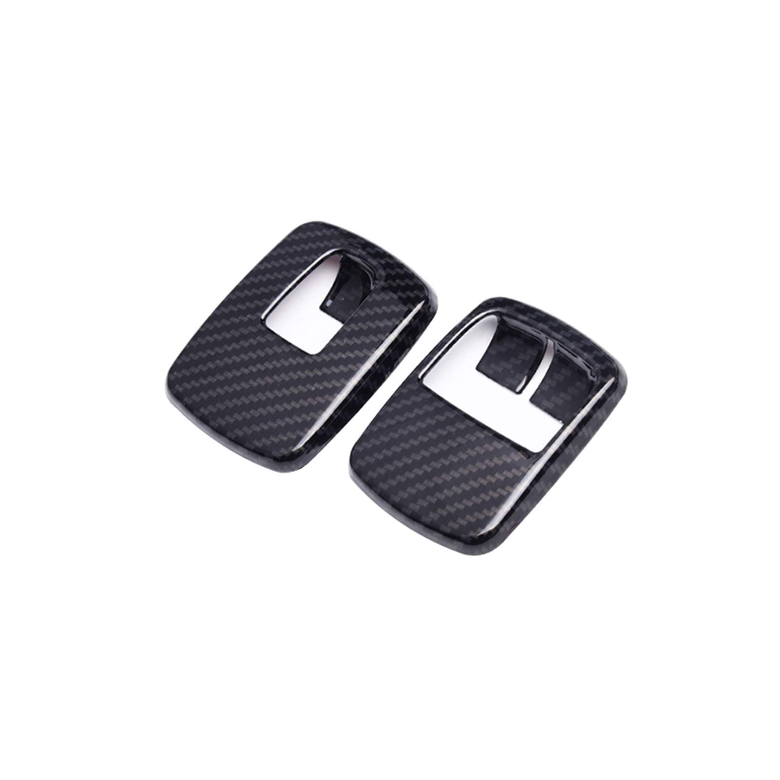 Vexilon Auto-Styling, Carbonfaser-Stil, Edelstahl-Dekoration, modifiziertes Zubehör, for Smart, 453 Fortwo Forfour 2015-2020 Lüftungsgitter fürs Auto(Window Lift Frame) von Vexilon