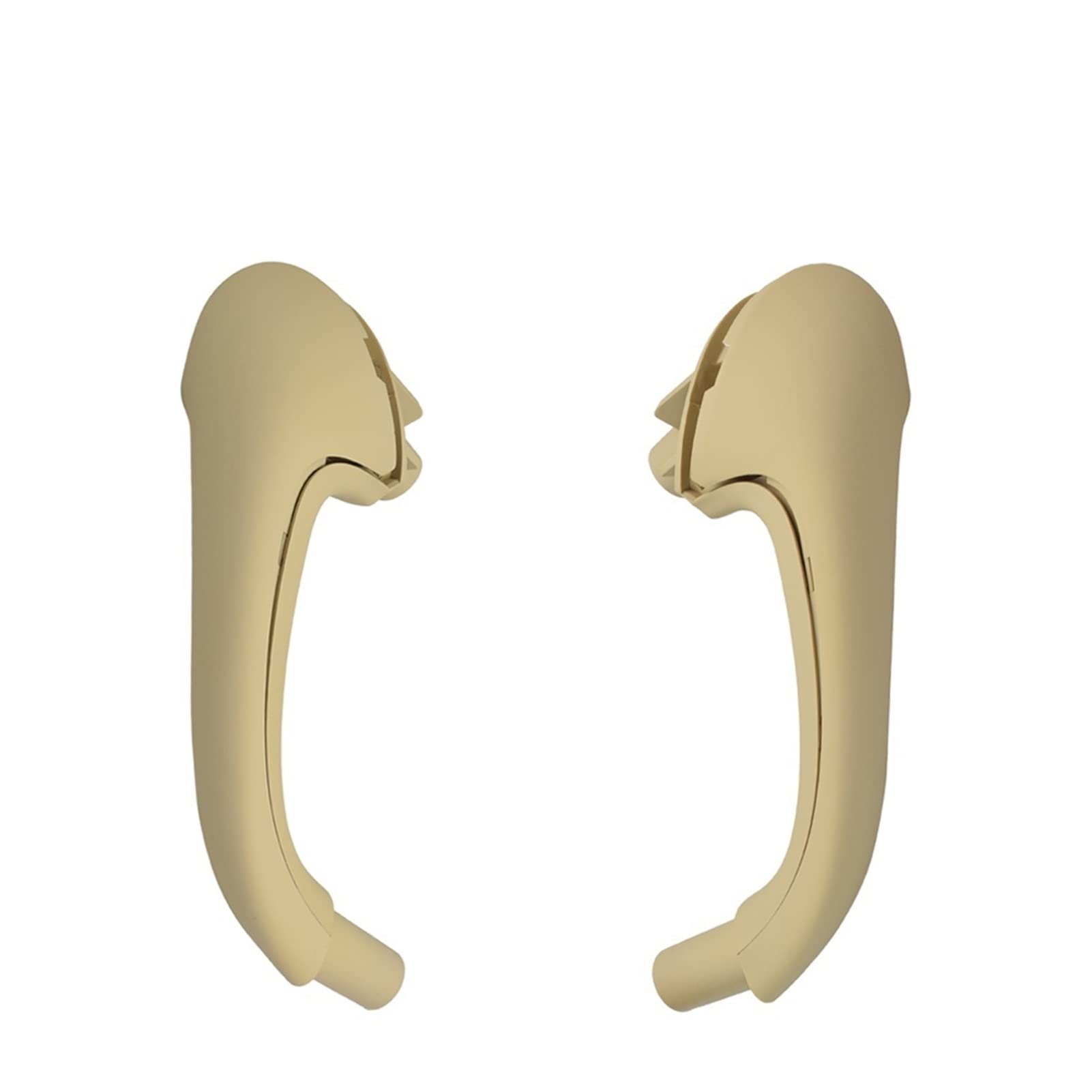 Vexilon Auto vorne Links rechts Innentürgriff-Abdeckungsset Auto-Innenzubehör, for Mercedes-Benz, for C-Klasse W203 2038101551 Auto-Innentürgriff(Beige-Front) von Vexilon