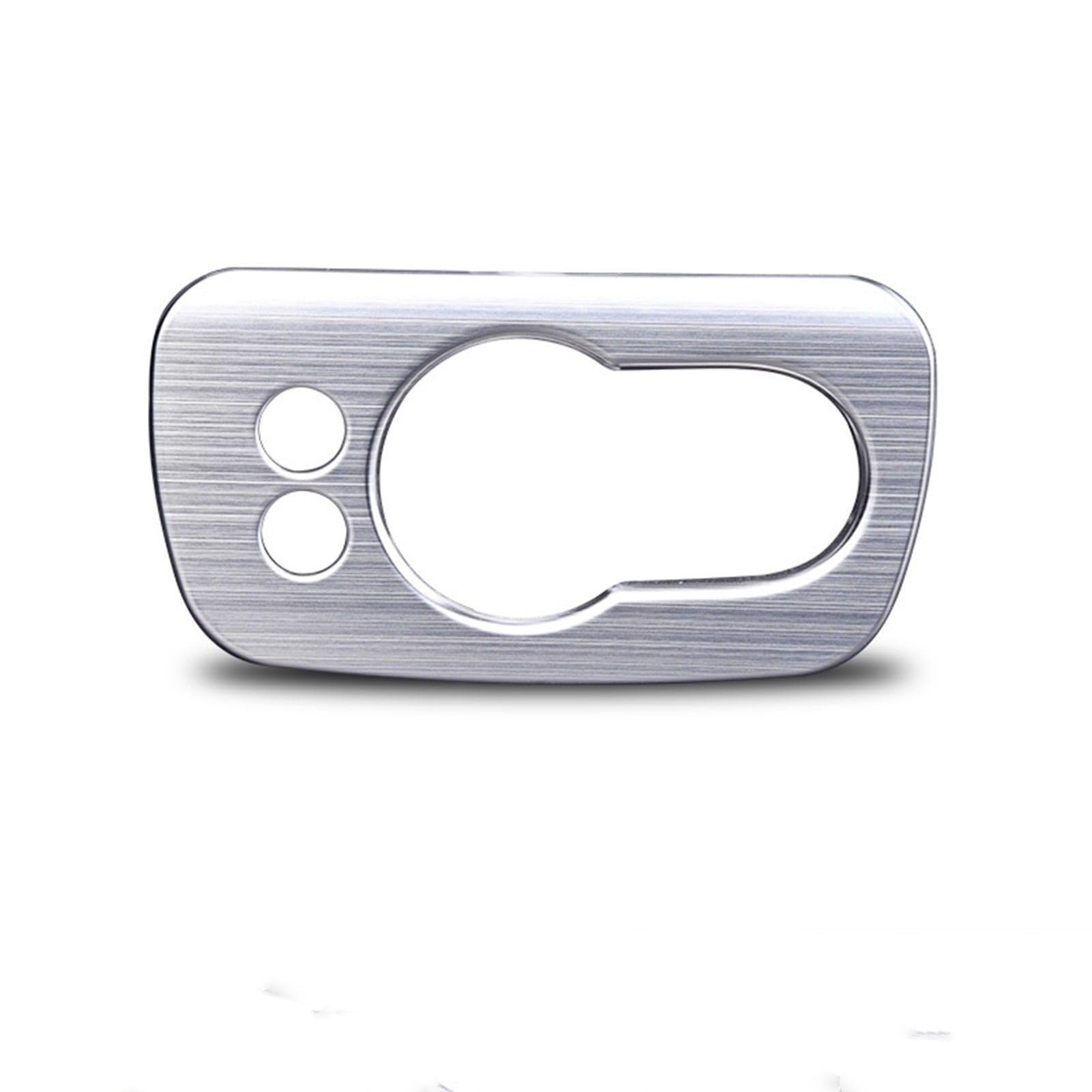 Vexilon Autoscheinwerfer-Einstellschalter, Dekorationsaufkleber, Innenverkleidung, for Mini, Cooper Clubman F54, Zubehör for Auto-Styling-Modifikationen Lüftungsgitter fürs Auto(Silver Brushed) von Vexilon