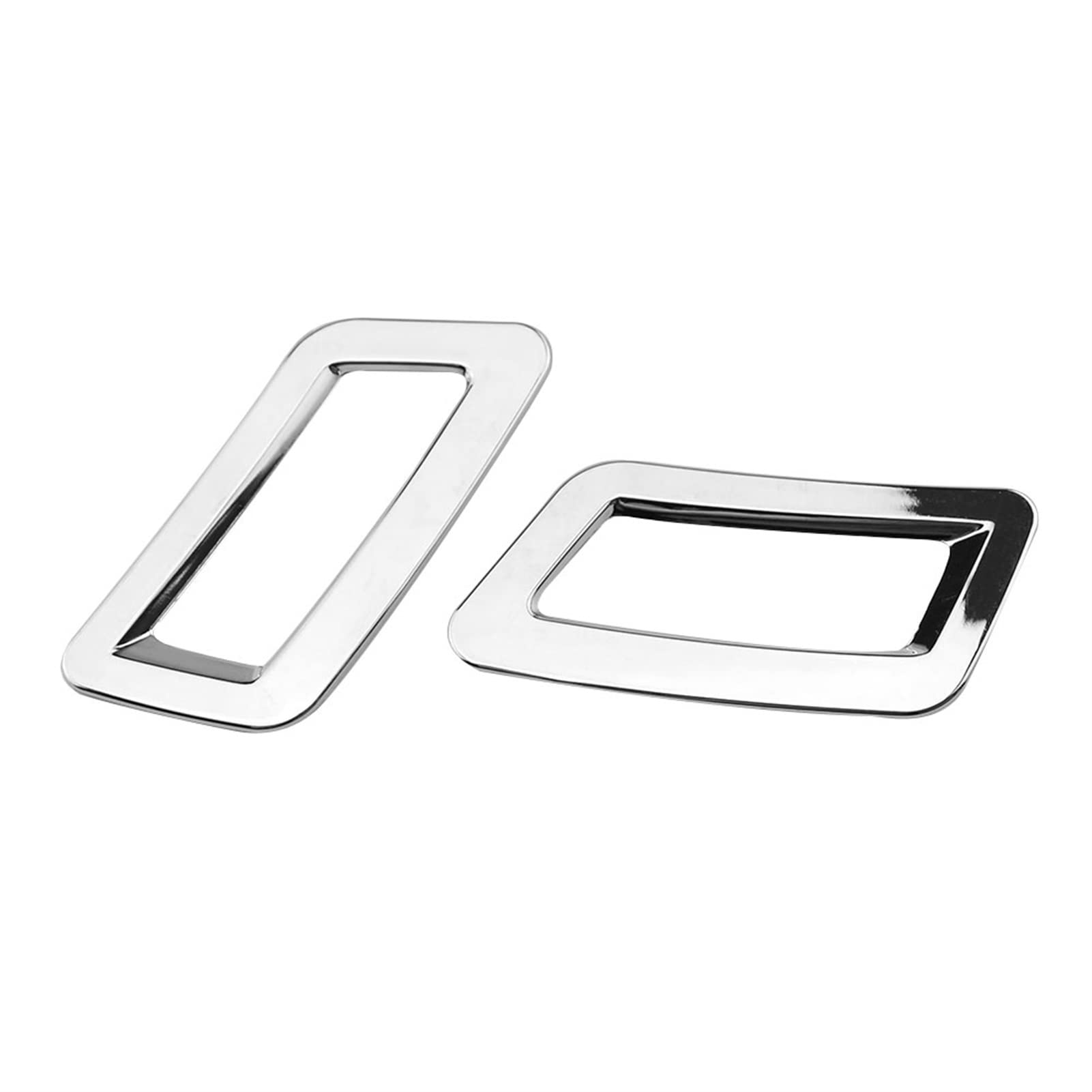 Vexilon Carmilla Lüftungsgitter-Dekorationsaufkleber, Innenraumschutzaufkleber, for Nissan, for Qashqai, J11 2014+, for Nissan, for X-Trail, T32 2013 + Lüftungsgitter fürs Auto(Stainless Steel) von Vexilon