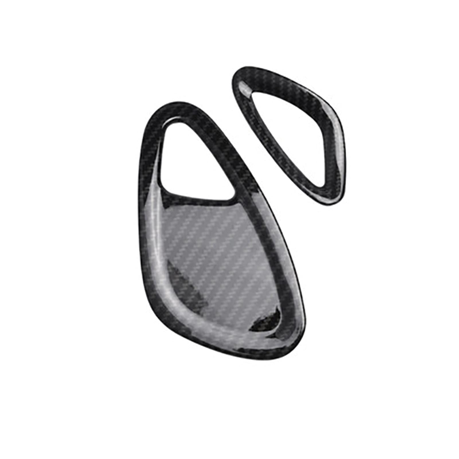 Vexilon Dekorative Abdeckung for den Luftauslass der Autoklimaanlage, for Mercedes, for Smart, 453 Fortwo Forfour, Zubehör for Automodifikationen Lüftungsgitter fürs Auto(Carbon Style) von Vexilon