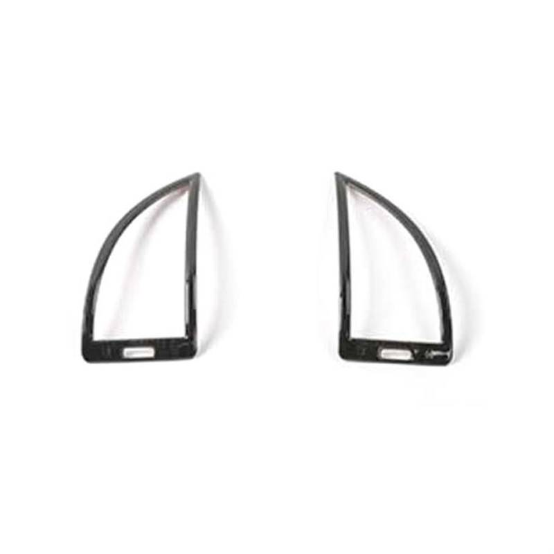 Vexilon Dekorative Abdeckung for die Lüftungsöffnungen der Klimaanlage in Kohlefaserfarbe, for Nissan Patrol 2017 2018 2019 2020 Zubehör Lüftungsgitter fürs Auto(Black Titanium) von Vexilon