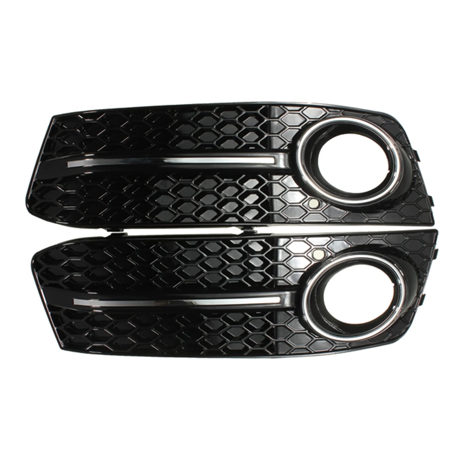 Vexilon Ein Paar A4 B8 Glänzend Schwarz Auto Frontstoßstange Nebelscheinwerfer Kühlergrill Abdeckung Kühlerabdeckung für A4 B8 2009–2011 Racing Grills Vexilon Ein Paar A4 B8 Glänzend Schwarz Auto Frontstoßstange Nebelscheinwerfer Kühlergrill Abdeckung Kühlerabdeckung für A4 B8 2009–2011 Racing Grills von Vexilon