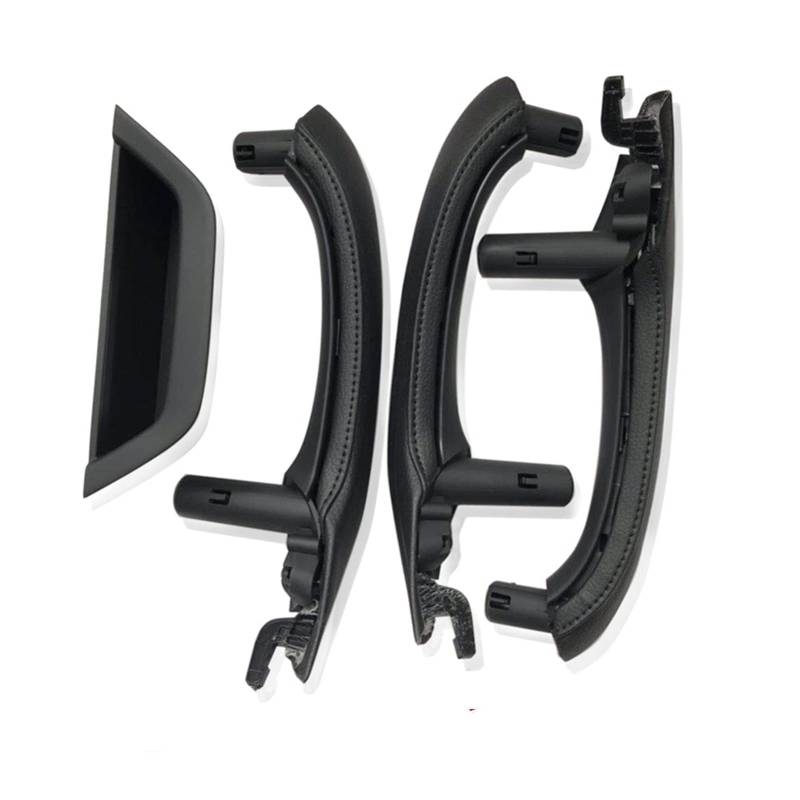 Vexilon Ersatz des Lederbezugssatzes for den Türgriff im Autoinnenraum Links und rechts, for, for X3 X4 F25 F26 2010-2016 Auto-Innentürgriff(LHD Black Set) von Vexilon