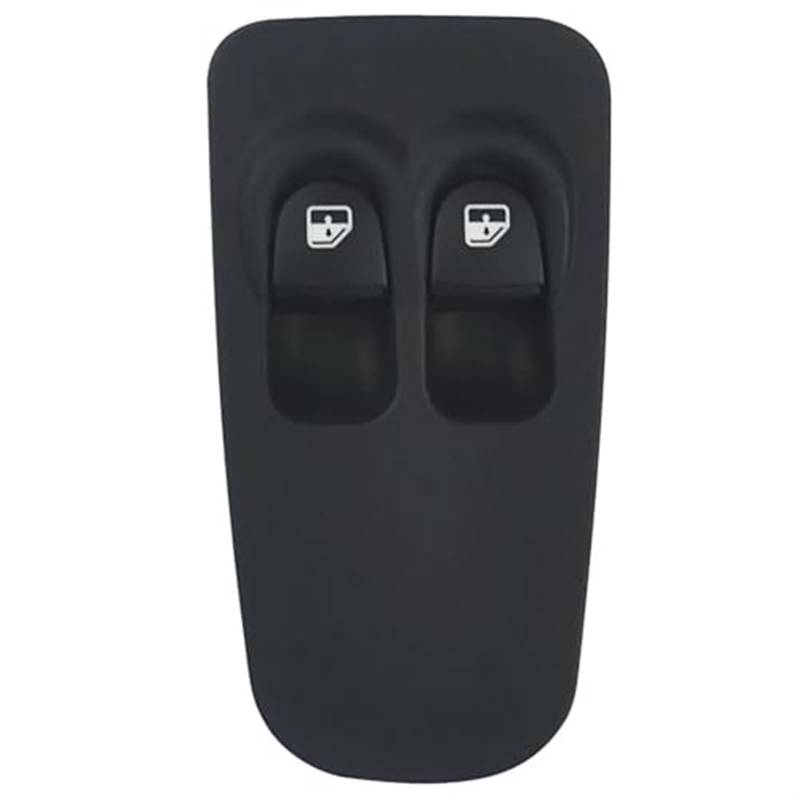 Vexilon Fensterschalter, 735360605 Auto-Fensterheber-Steuerschalter, elektrischer Fensterheber-Steuerknopf, for Lancia, for Ypsilon 2003-2011 735360604 Steuerschalter Autofensterschalter(BLACK 7353606 von Vexilon