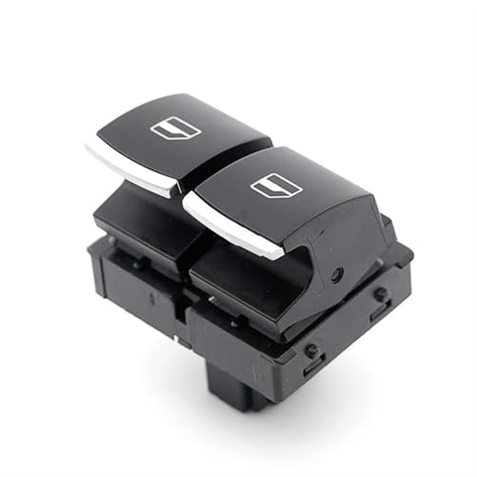 Vexilon Fensterschalter, for VW, for Golf, for Rabbit, for EOS, for Passat, elektrischer Fensterheberschalterknopf 5K3959857 Hauptschalter for Fensterheber Autofensterschalter(Black 5nd959855) von Vexilon