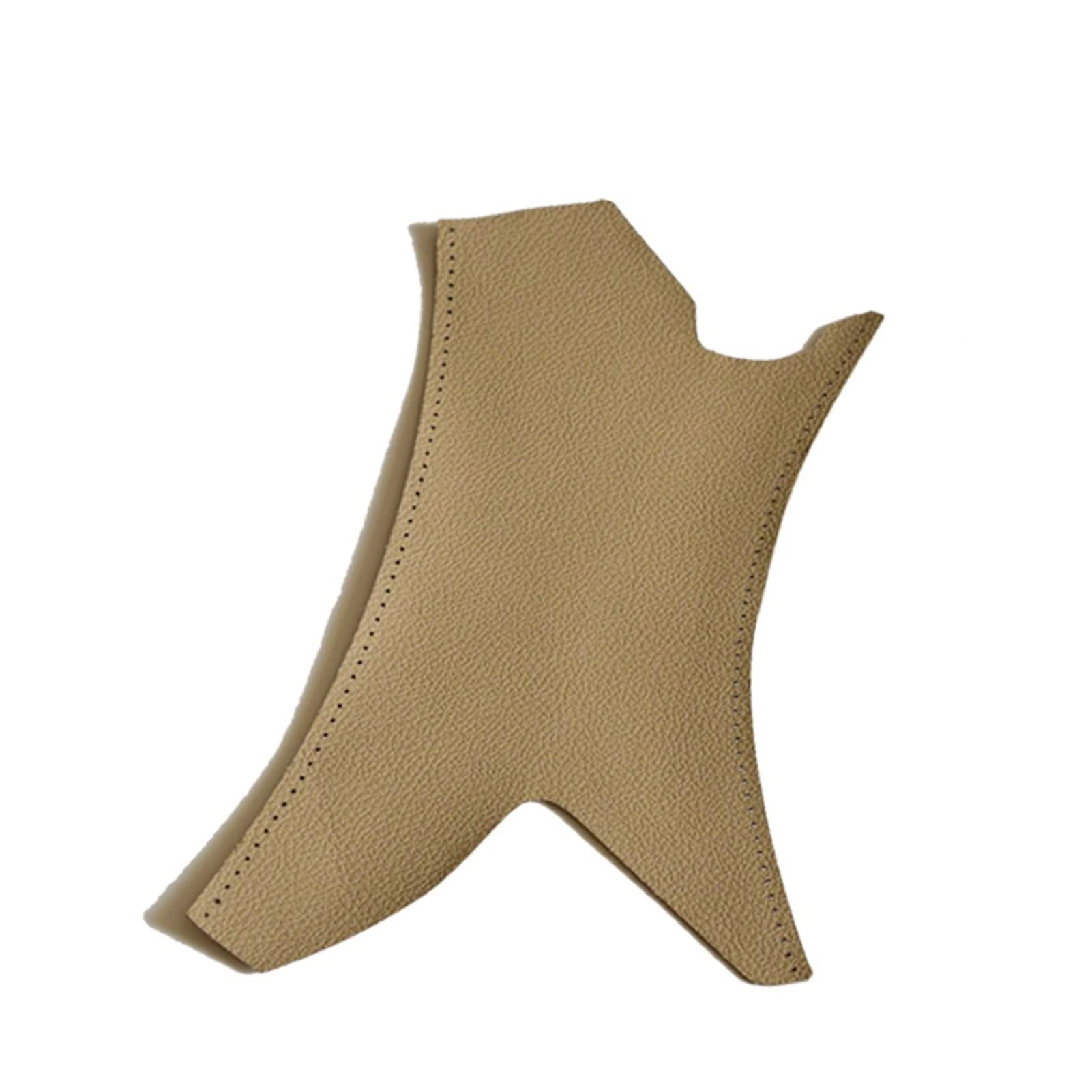 Vexilon Handnähen Micro Leder rechts/Links Türverkleidung Griff Pull Trim Cover Innengriff Abdeckung, for, for 3er E90 E91 325 330 318 Auto-Innentürgriff(Beige-Left) von Vexilon