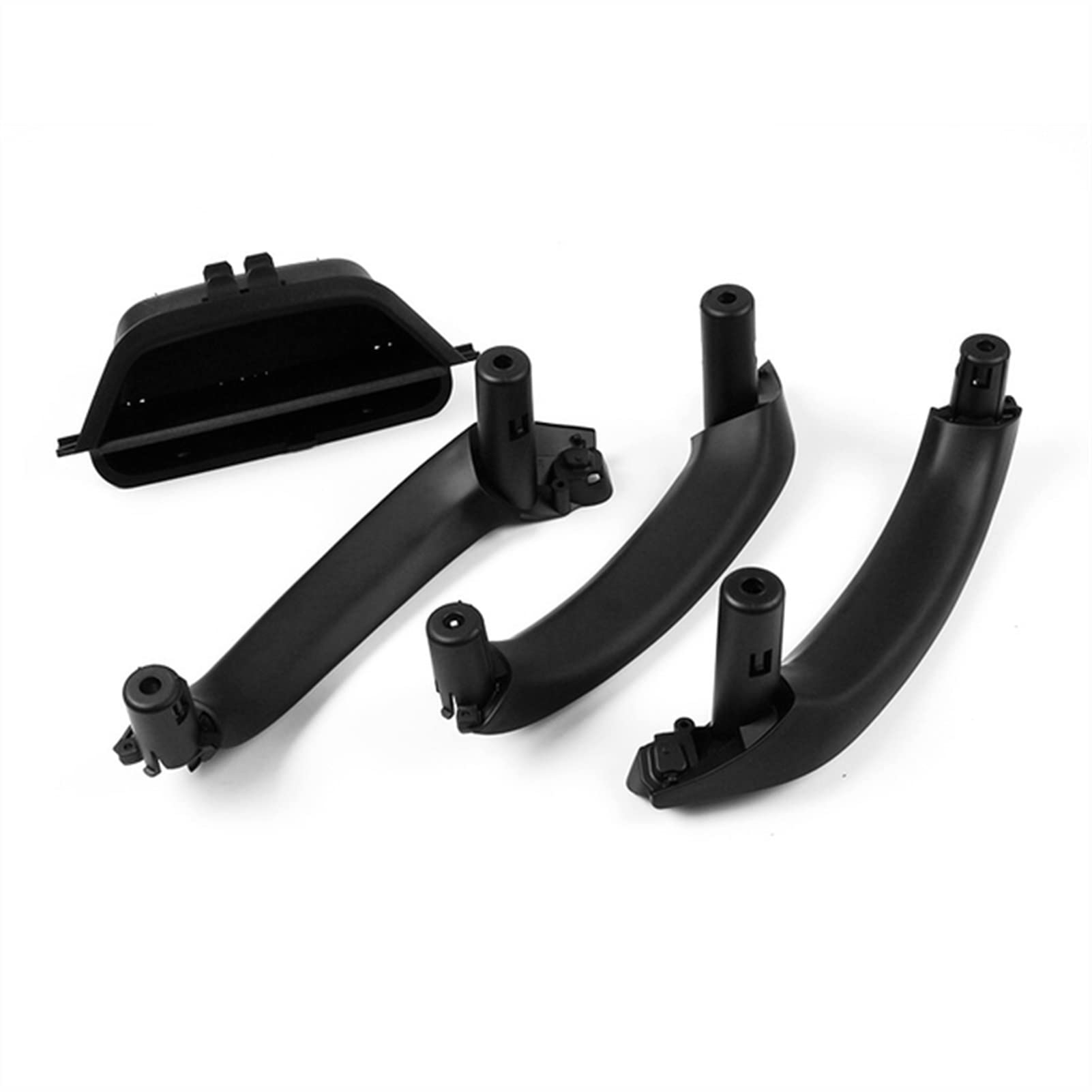 Vexilon LHD/RHD 4 Teile/Satz Autotürgriff Panel Pull Trim Abdeckung Innengriff, for, for X3 F25 X4 F26 2011 2012 2013 2014 2015 2016 2017 Auto-Innentürgriff(Black Set) von Vexilon