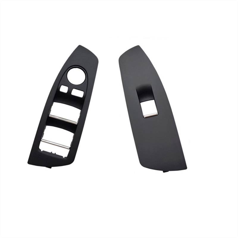 Vexilon LHD-Innenraum-Auto-Vordertür-Fensterheberschalter-Abdeckungsverkleidungsersatz, for, for 7er F01 F02 730 735 740 745 750 760 Auto-Innentürgriff(Black One Pair) von Vexilon