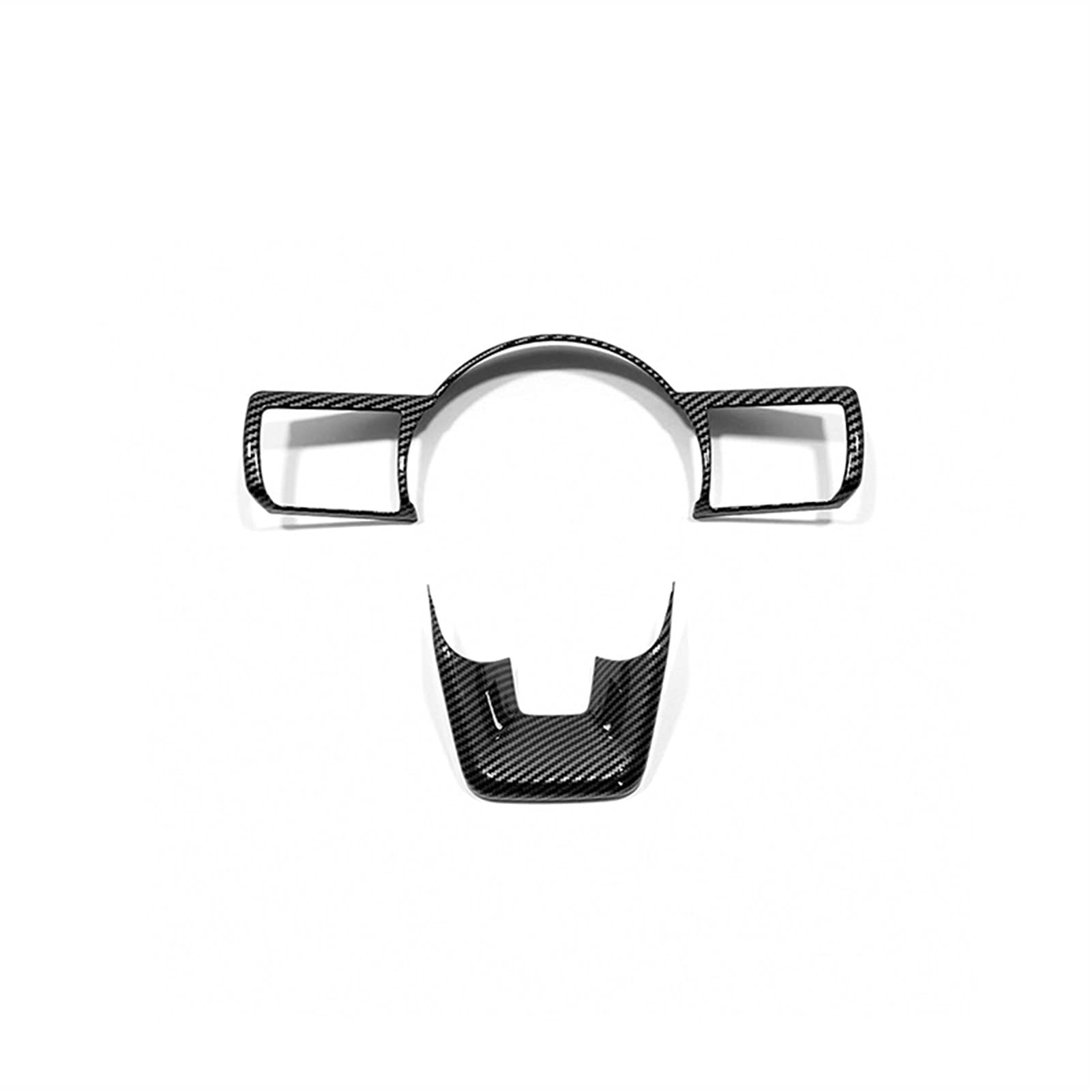 Vexilon LHD-Innenraum-Lenkradschalter-Tastenabdeckung, Verkleidungs-Styling, for Nissan, Rogue, for X-Trail, T33 2021 2022 Lüftungsgitter fürs Auto(Steering Wheel AB) von Vexilon