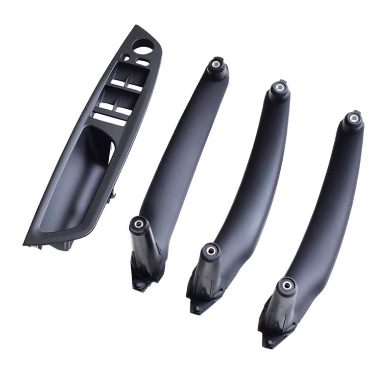 Vexilon LHD Innentürgriff Innenverkleidung Zugverkleidung Beige Schwarz Armlehne Auto Links Set Beidriver Sitzbezug, for, for E70 E71 X5 X6 Auto-Innentürgriff(Black-4) von Vexilon