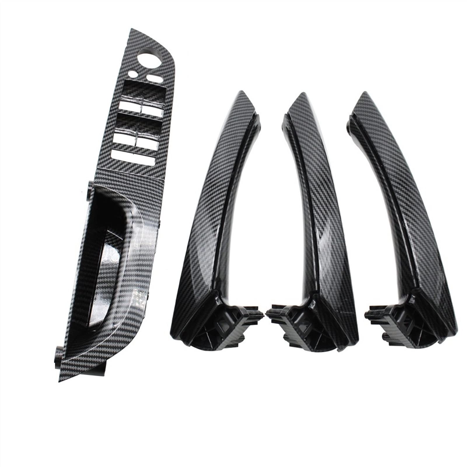 Vexilon LHD Innenzubehör Fensterschalter Panel Türgriff Komplettset, for, for 3er E90 E91 316 318 320 325 328i Auto-Innentürgriff(Carbon Low-end 35.5) von Vexilon
