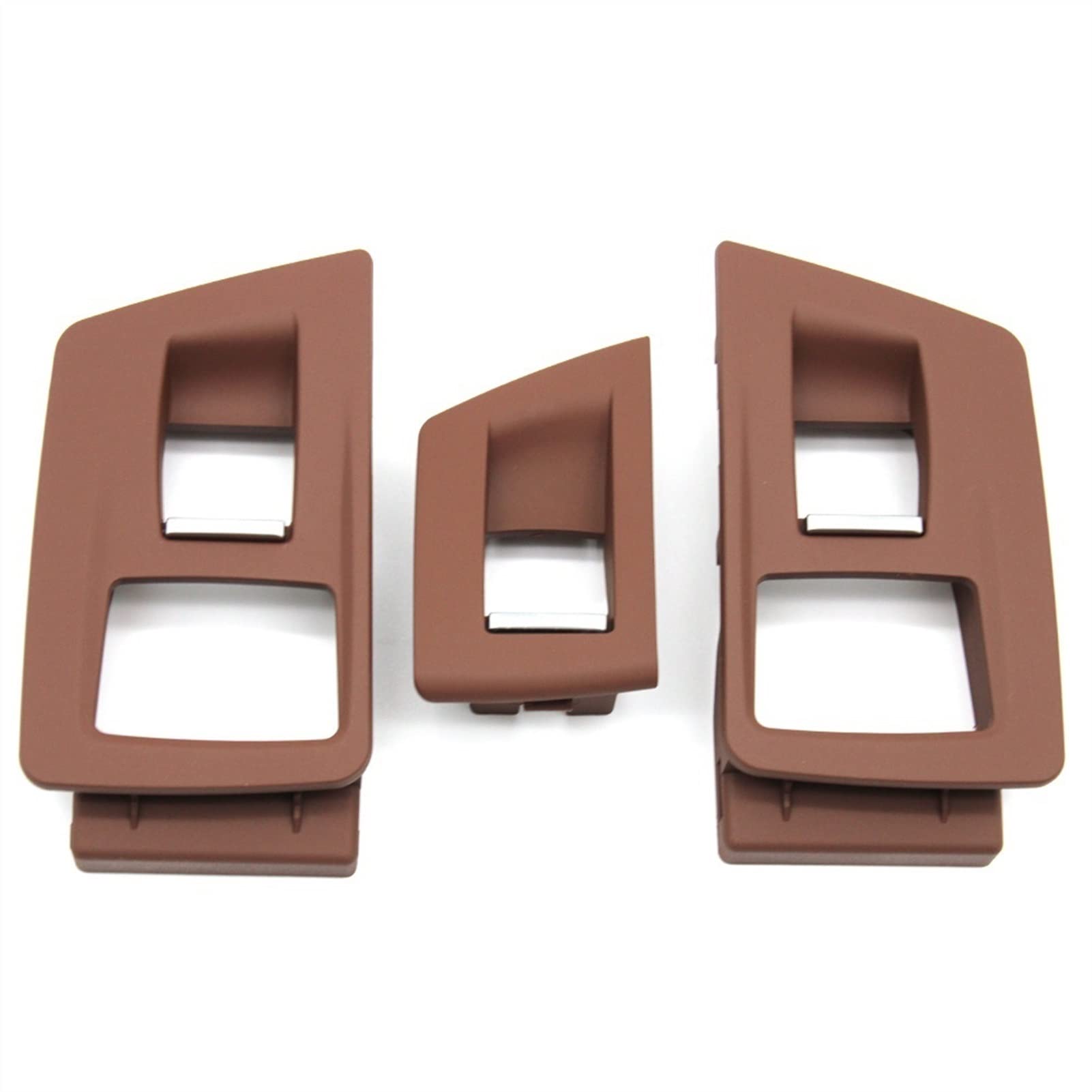 Vexilon LHD RHD Innenverkleidung for Fensterheber-Einstellschalter der Beifahrertür, for, for 5er F10 F11 F18 520i 523i 525i 528i 535i Auto-Innentürgriff(RHD Brown) von Vexilon