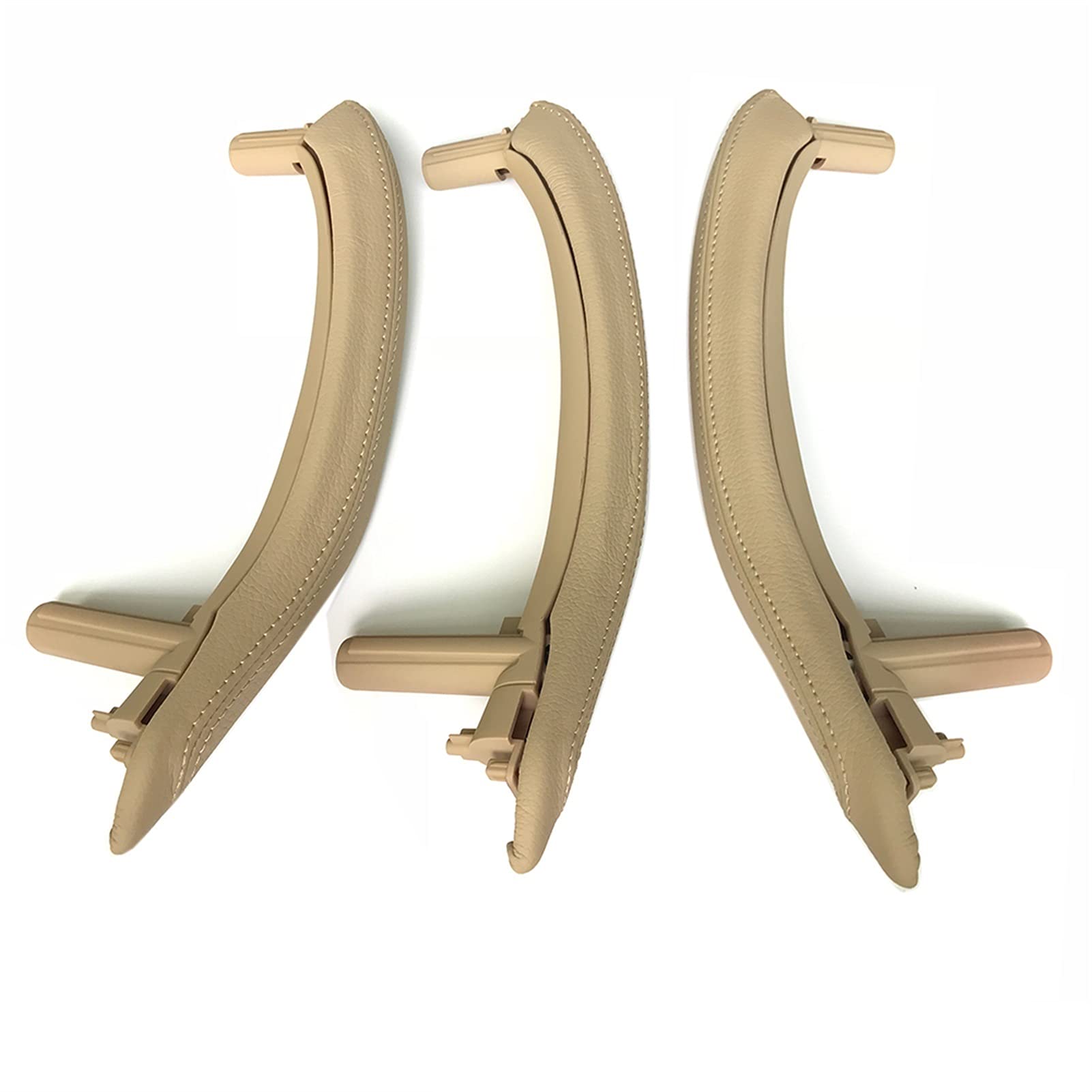 Vexilon LHD RHD Links rechts Innentürgriff Montagesatz mit äußerer Lederabdeckung, for, for X5 X6 F15 F16 2014-2018 Auto-Innentürgriff(RHD Beige Set) von Vexilon