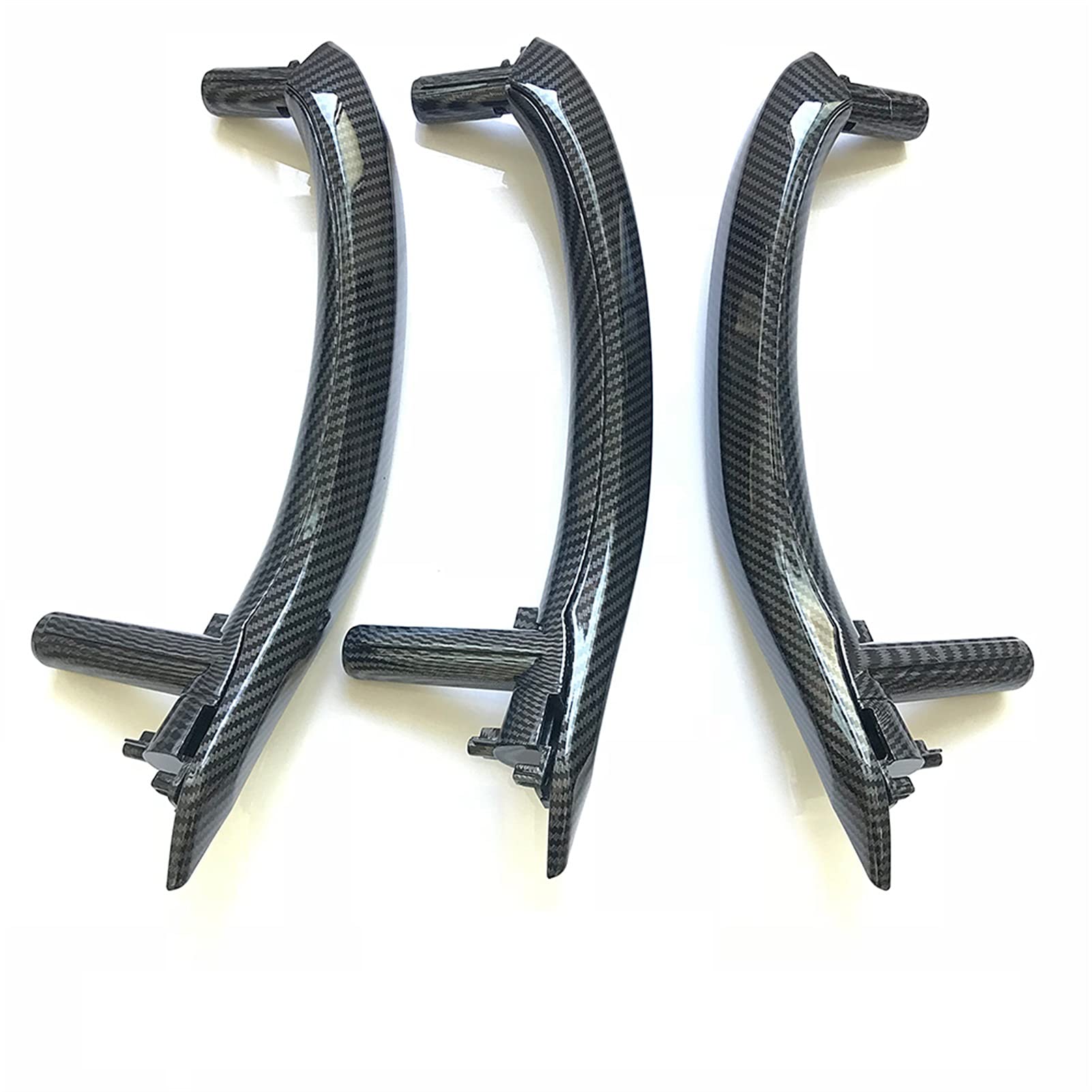 Vexilon LHD RHD Links rechts Innentürgriff Montagesatz mit äußerer Lederabdeckung, for, for X5 X6 F15 F16 2014-2018 Auto-Innentürgriff(RHD Carbon Fiber) von Vexilon
