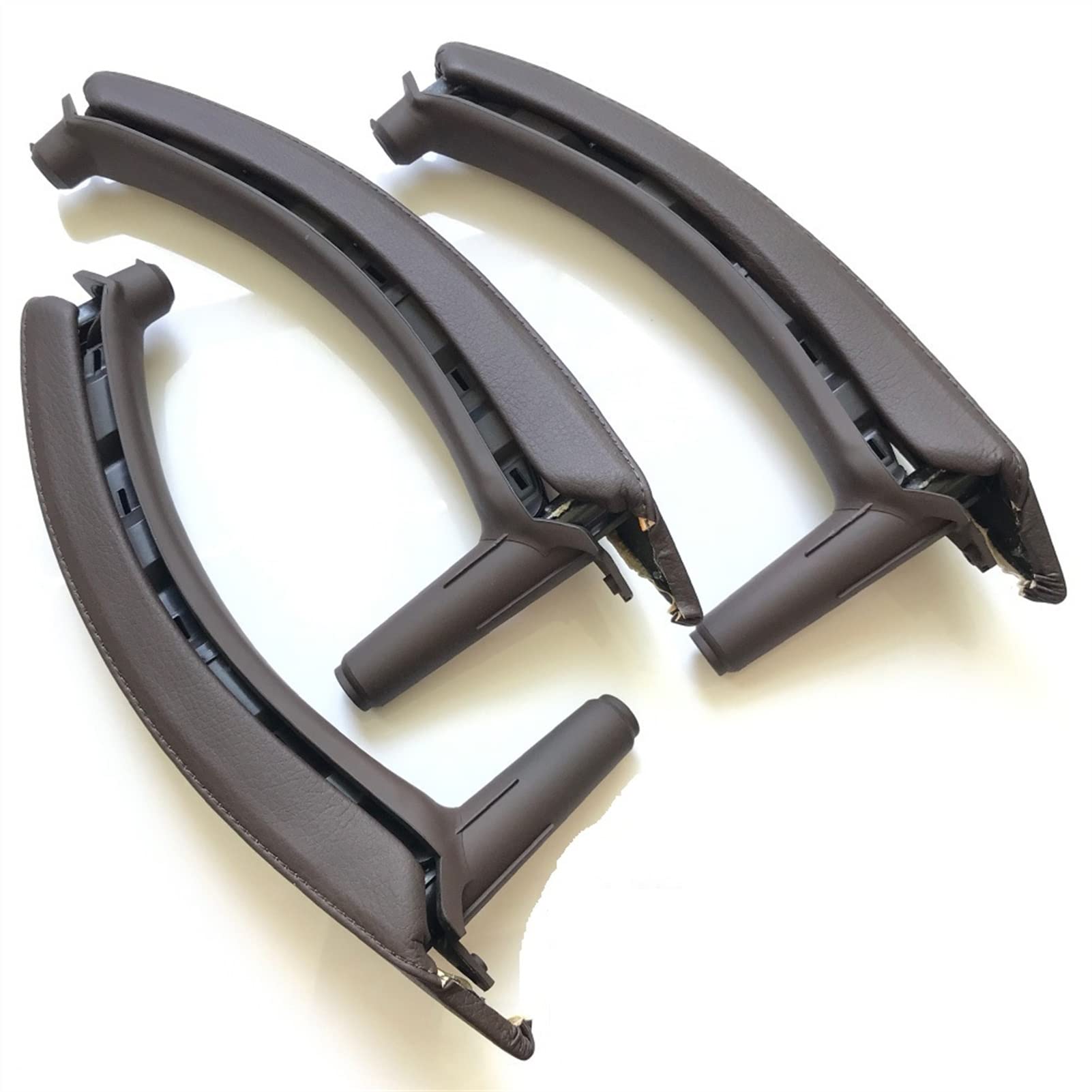 Vexilon Linker rechter Innen-Beifahrertürgriff mit Lederbezug-Montagesatz, Ersatz, for, for X5 X6 E70 E71 E72 2007–2013 Auto-Innentürgriff(RHD Moka) von Vexilon