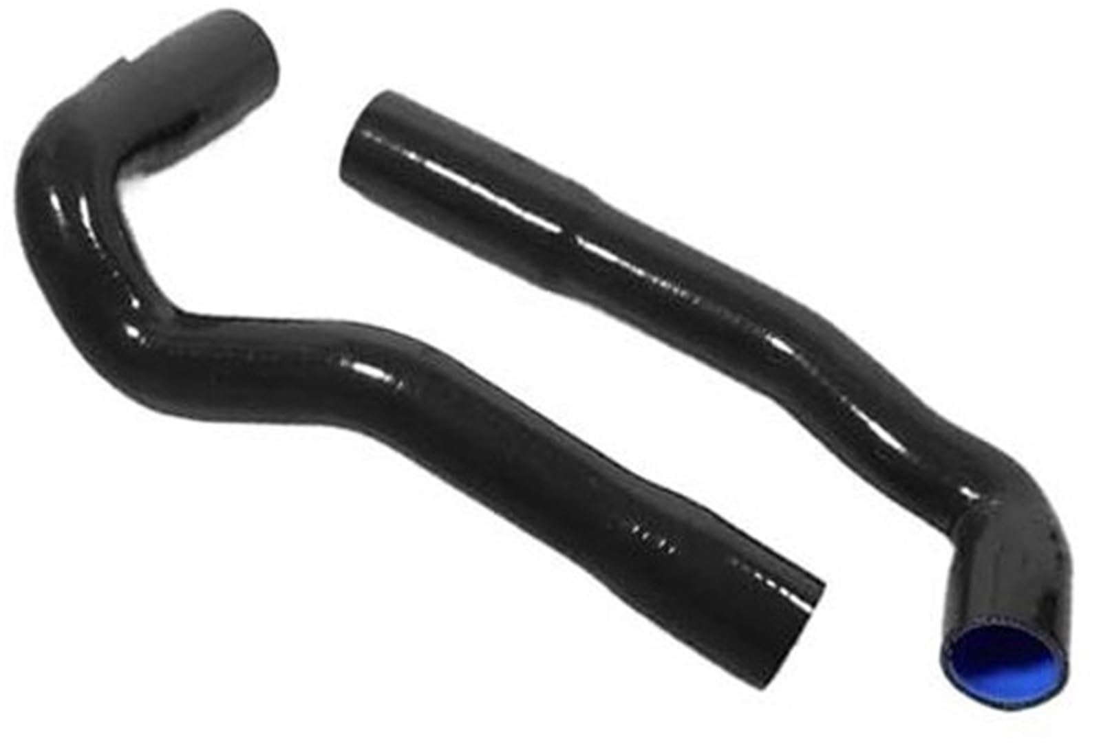 Vexilon Lufteinlass-Silikon-Kühlmittel-Kühlerschlauch-Set, for, E36 325i/328i/330i/M3 1992–1997, Silikon-Kühlmittelschlauch, 2 Stück/Set, 42 mm Auto-Luftfilter-Ansaugschlauch(Black Black) von Vexilon