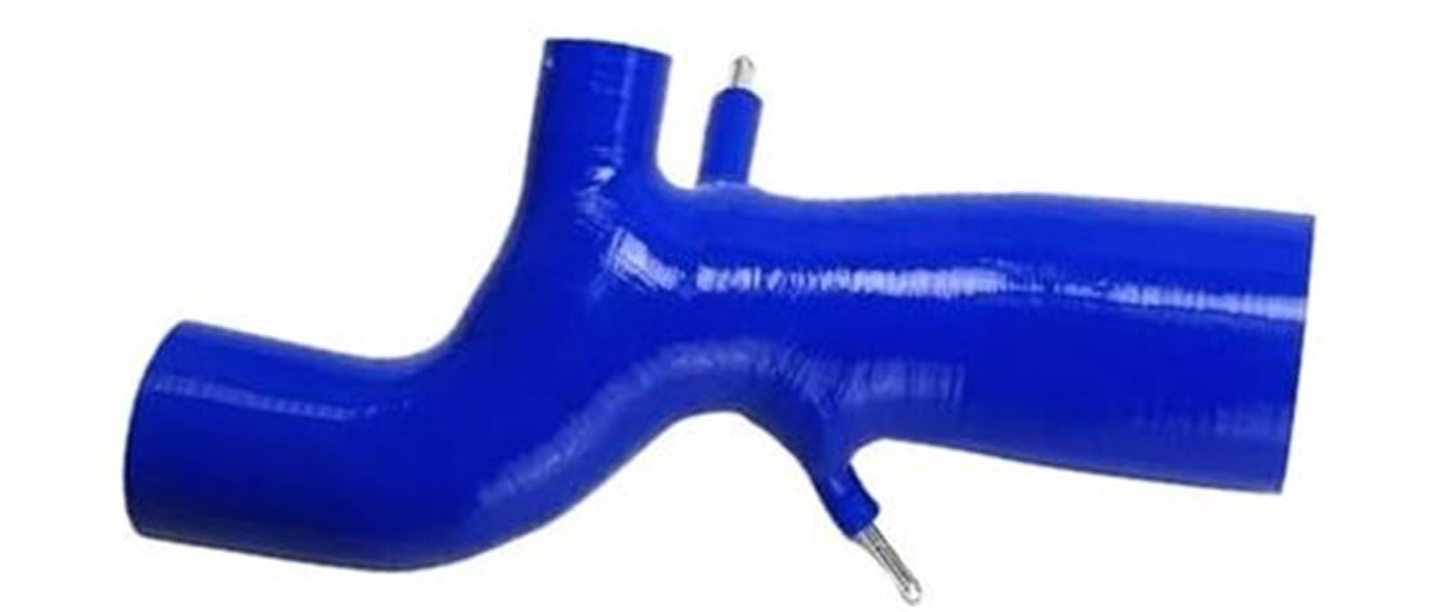 Vexilon Lufteinlass-Silikon-Turbo-Einlass-Induktionsschlauch/-Rohr, for Mitsubishi, for Lancer, for EVO 7 8 9 CT9A Auto-Luftfilter-Ansaugschlauch(Black Blue) von Vexilon