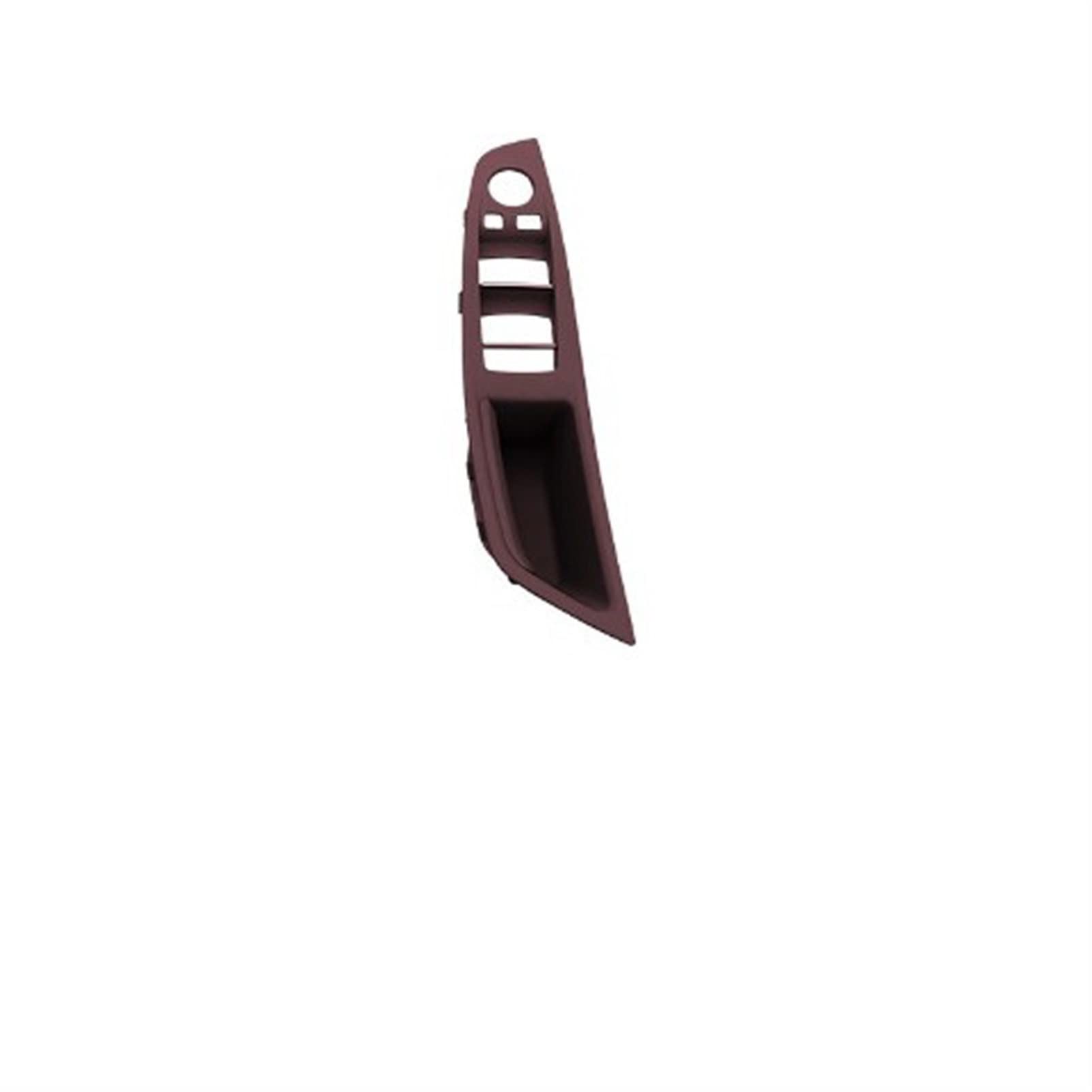 Vexilon RHD rechter Innengriff vorne Innentürverkleidung Fahrersitz Knopfschalter Rahmen Aufbewahrungsbox, for, for 5er F10 F11 F18 Auto-Innentürgriff(Red) von Vexilon
