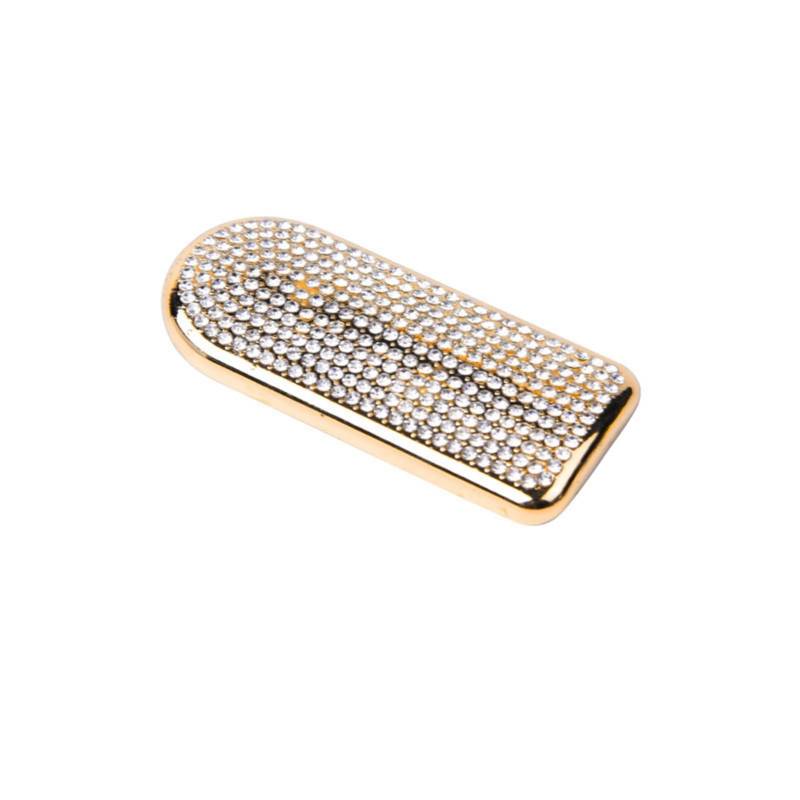 Vexilon Strass-Dekorationsaufkleber for den Griff der Autoinnenausstattung im Schuttkasten, for, for MINI, Coopers F54 F55 F56 F57 F60, Automodellierungszubehör Lüftungsgitter fürs Auto(F54 F60 Gold) von Vexilon