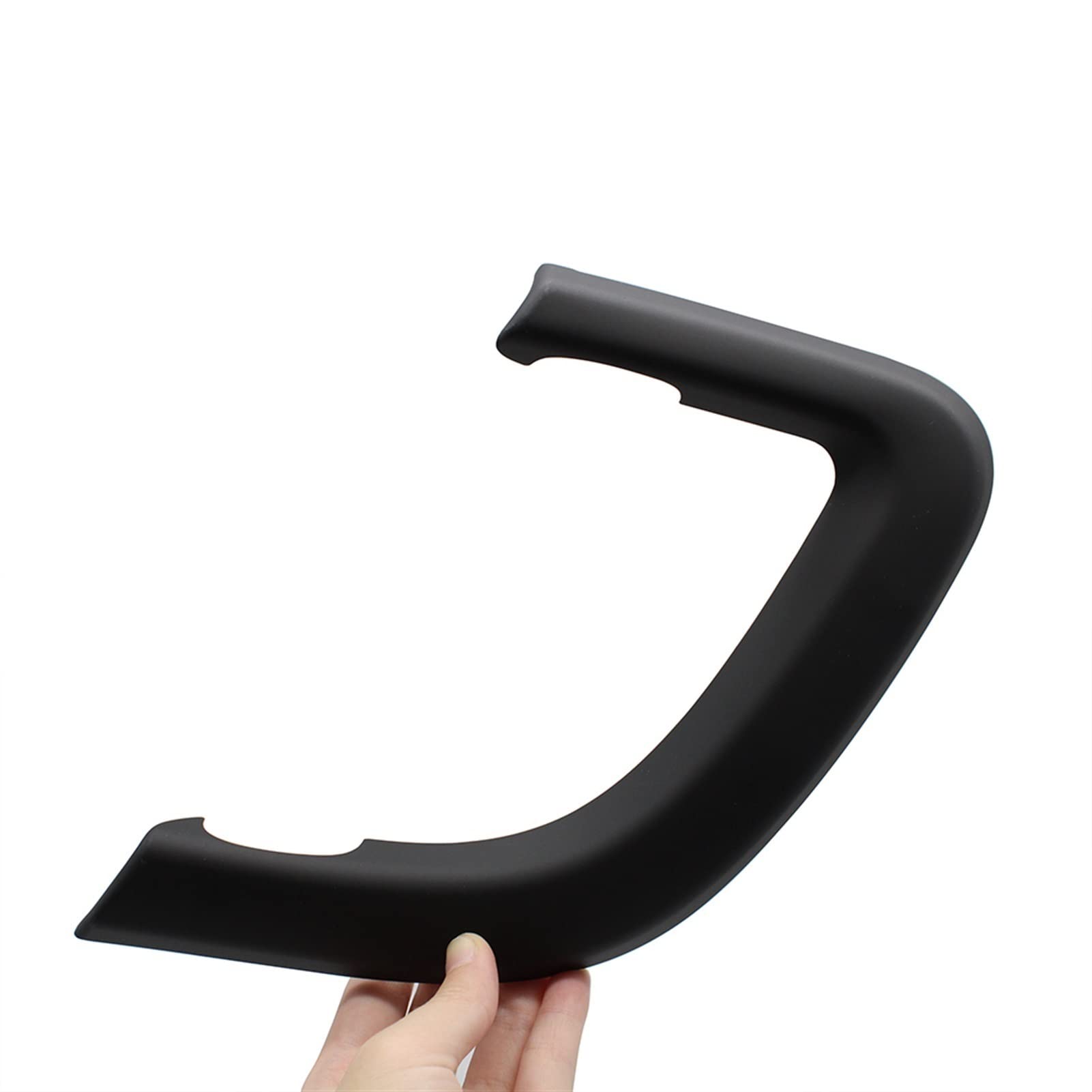 Vexilon Vorne Hinten Links Rechts Innentürgriff Verchromte Dekoration Abdeckung Trim Ersatz, for Land Rover, for Discovery 2015-2019 Auto-Innentürgriff(Black Left) von Vexilon