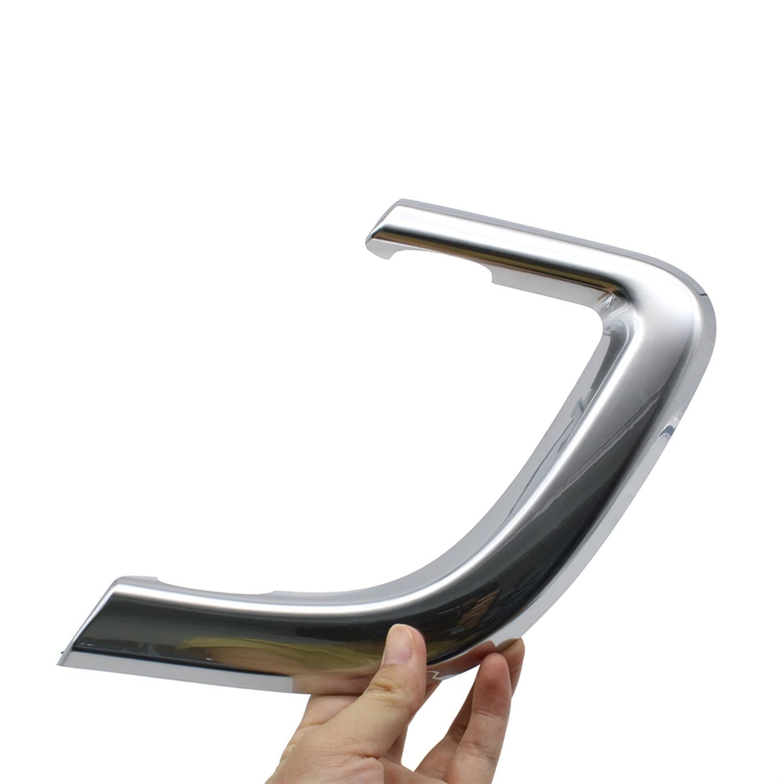 Vexilon Vorne Hinten Links Rechts Innentürgriff Verchromte Dekoration Abdeckung Trim Ersatz, for Land Rover, for Discovery 2015-2019 Auto-Innentürgriff(Sliver Left) von Vexilon
